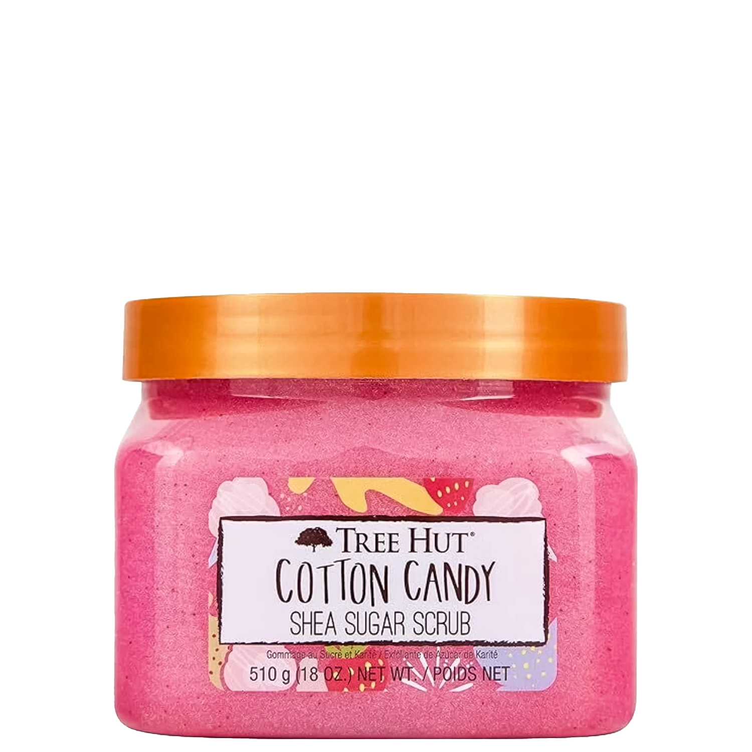 Tree Hut Cotton Candy Shea Sugar Scrub - Esfoliante Corporal 510g