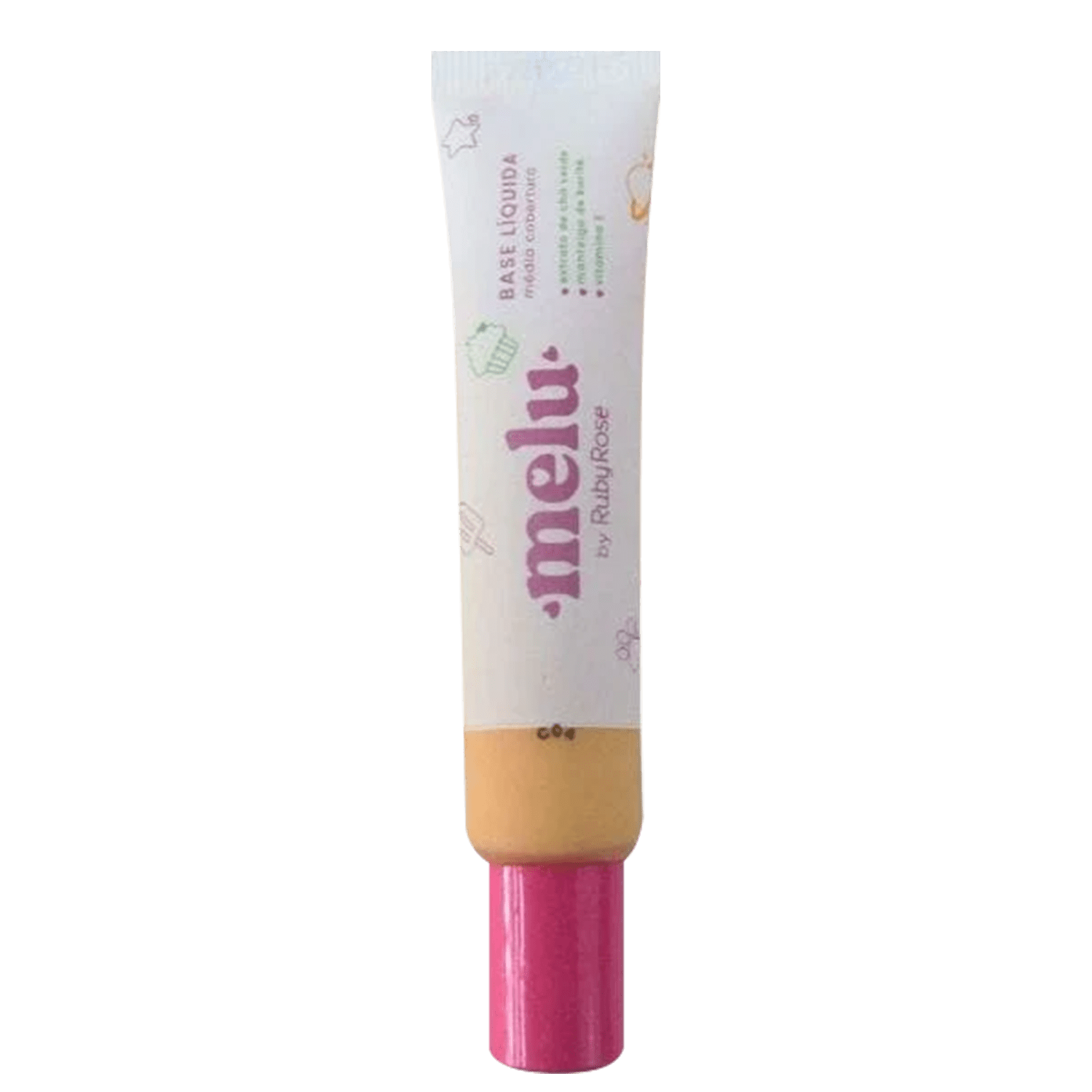 Ruby Rose Melu C04 - Base Líquida 25g
