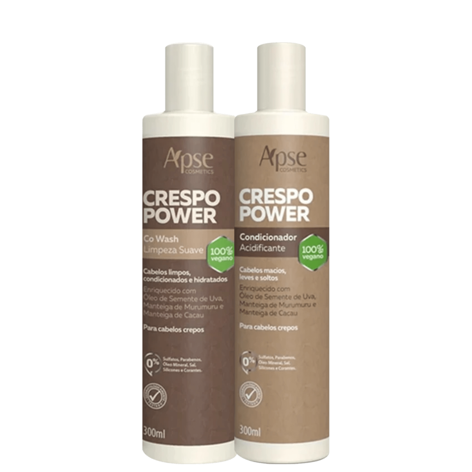 Kit Apice Cosméticos Crespo Power Condicionante (2 Produtos)