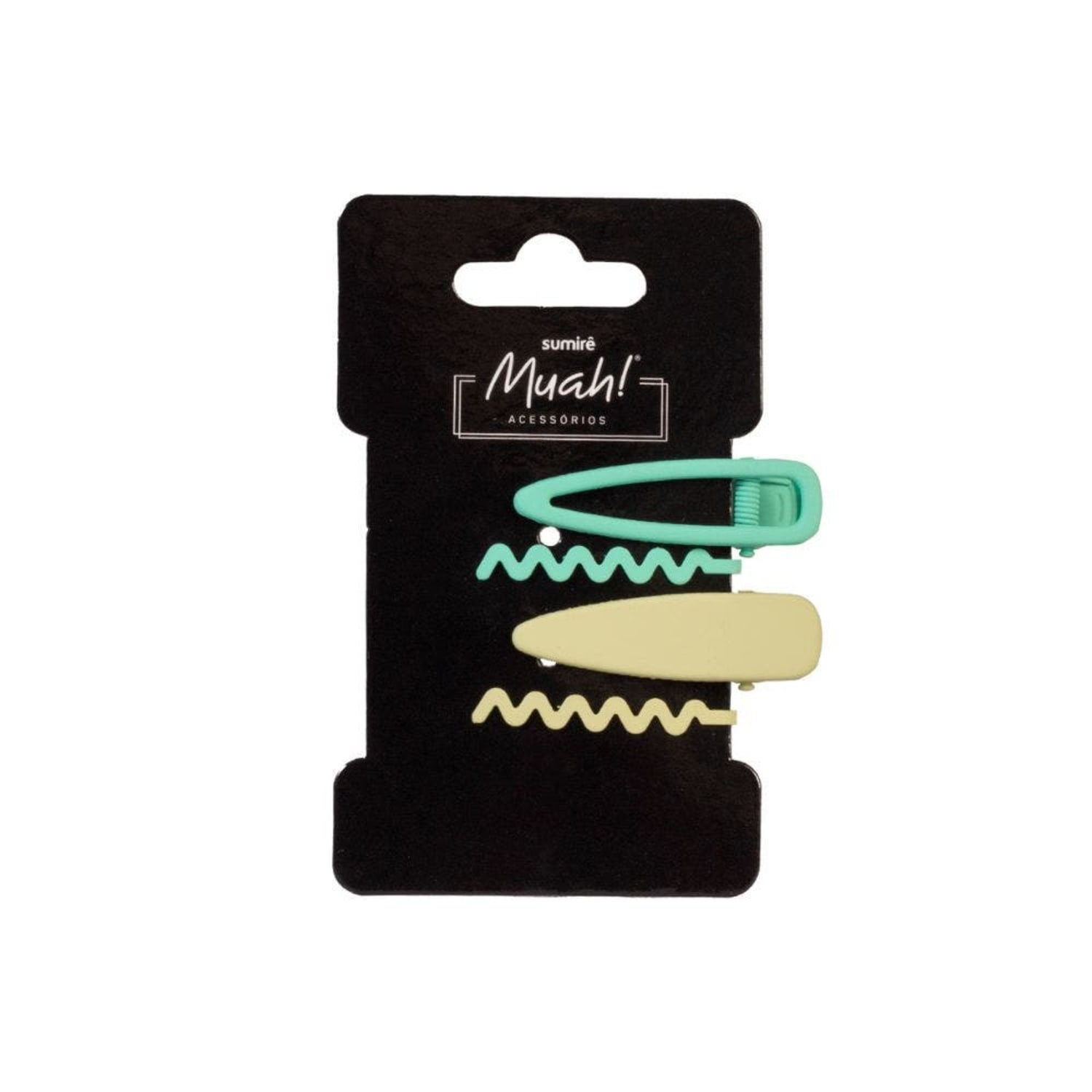 Kit Clips Cabelo Muah! Color