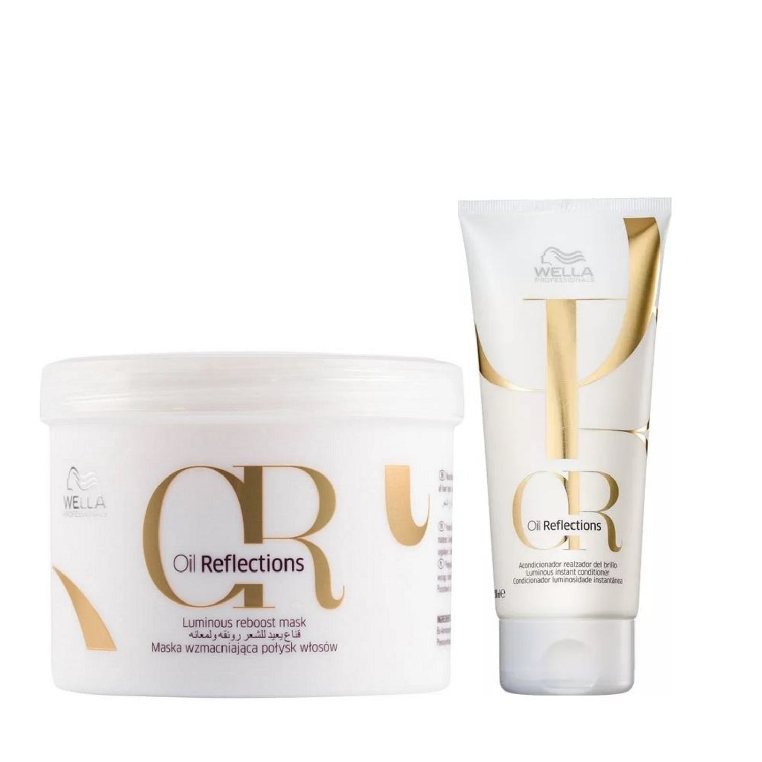 Kit Wella Professionals Oil Reflections Duo Mask Treatment (2 Produtos)