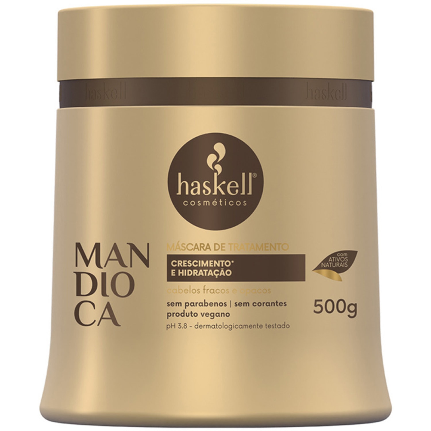 Haskell Mandioca - Máscara Capilar  500g