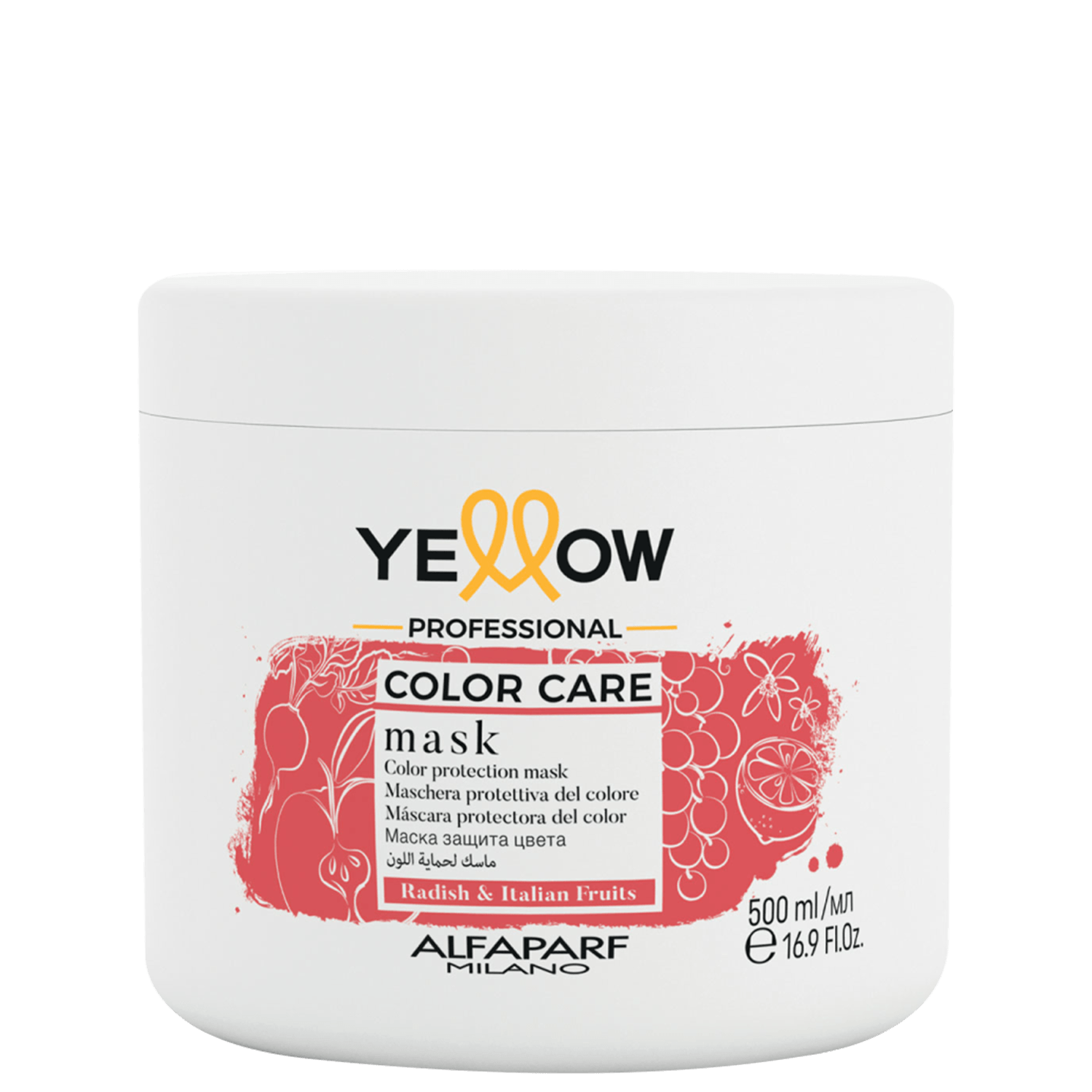 Yellow Color Care Radish & Italian Fruits - Máscara Capilar 500ml
