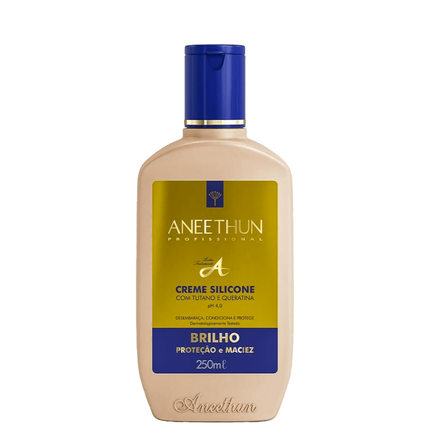 Aneethun Linha A Silicone Tutano e Queratina - Creme Capilar 250ml