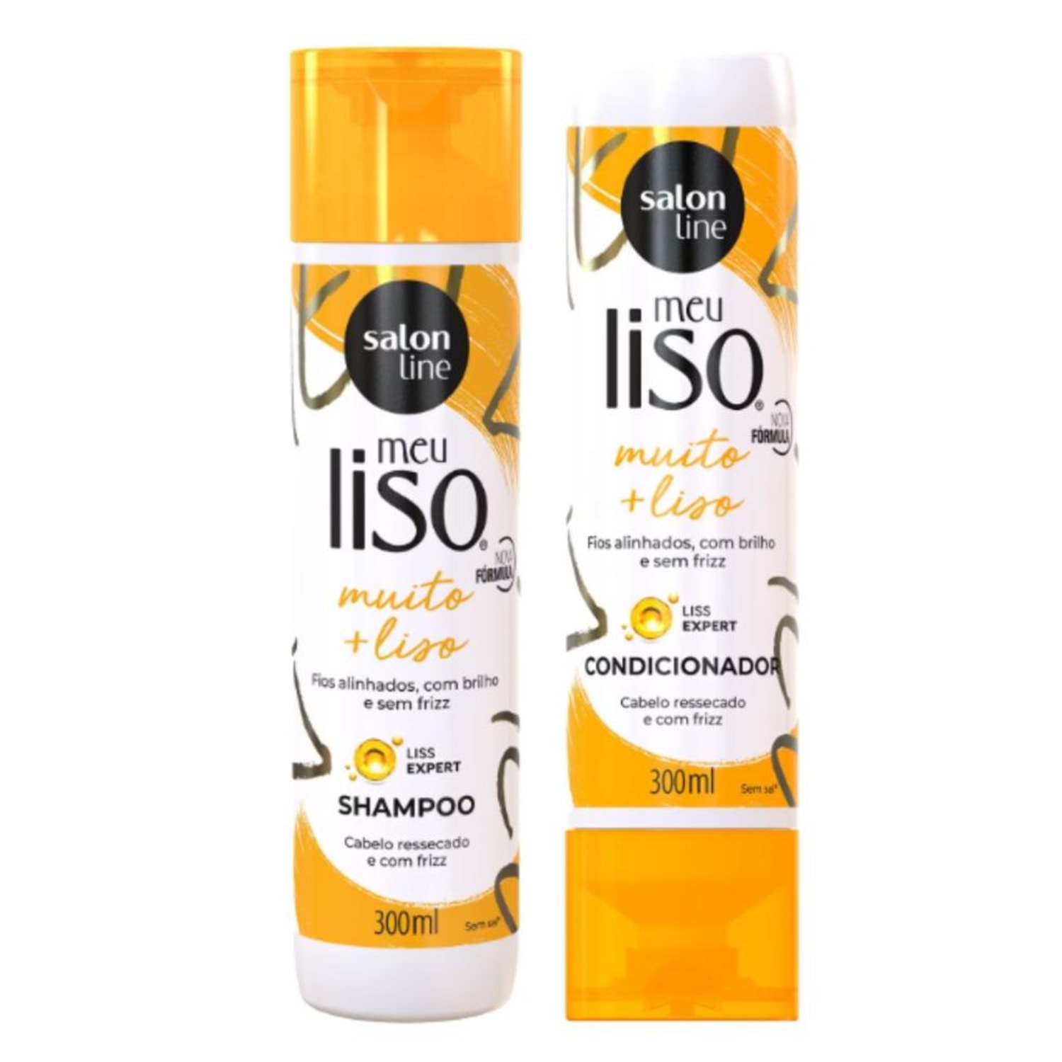 Kit Salon Line Meu Liso Muito + Liso Basic Duo (2 Produtos)