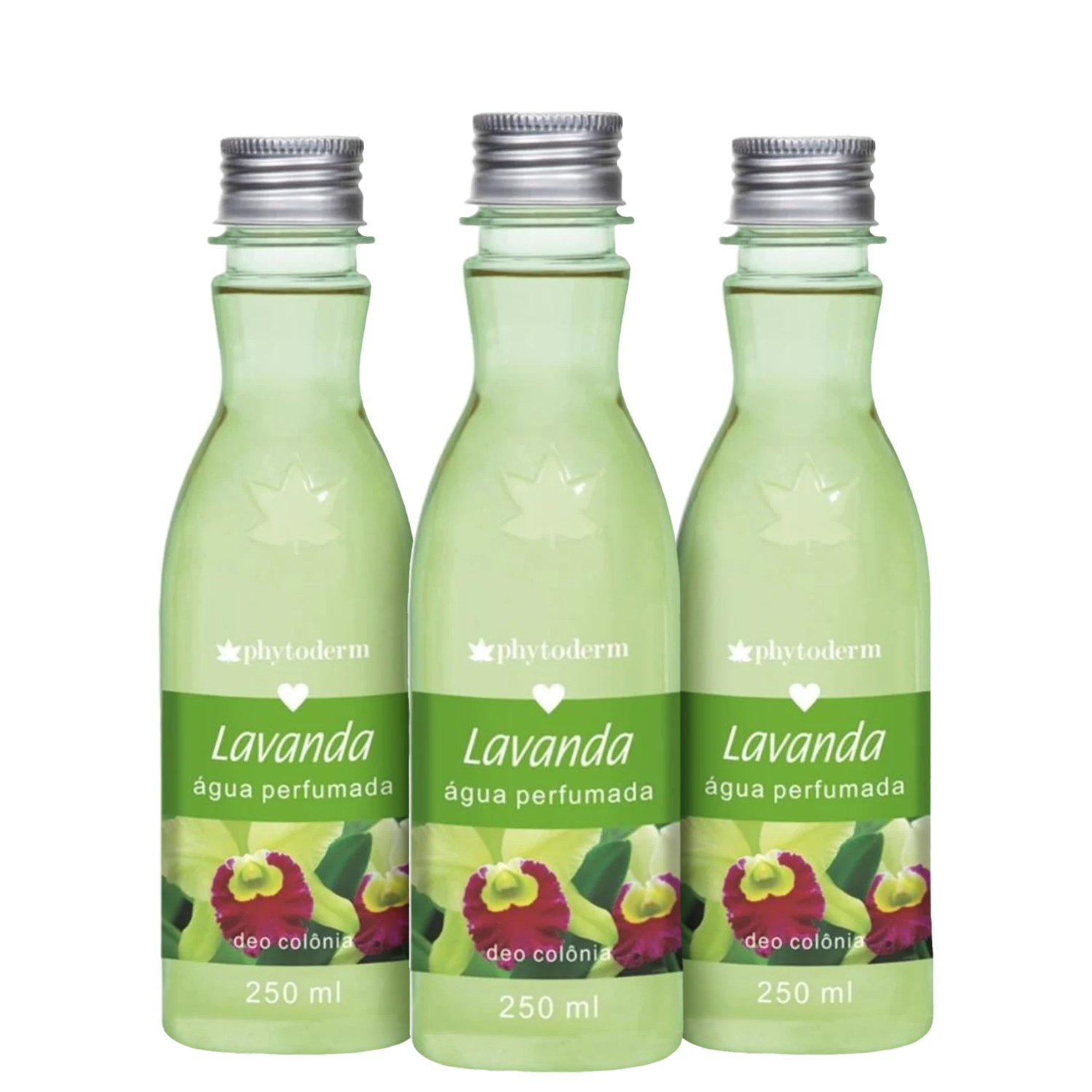 Conjunto Lavanda Phytoderm Deo Colônia  Água Perfumada (3 Unidades)