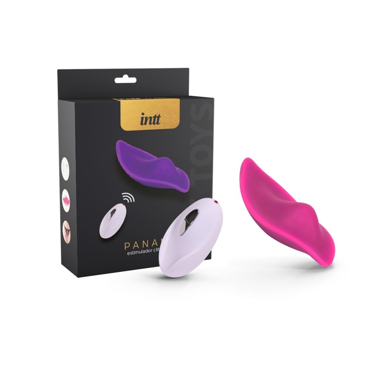 Intt Paname Roxo - Vibrador de Calcinha