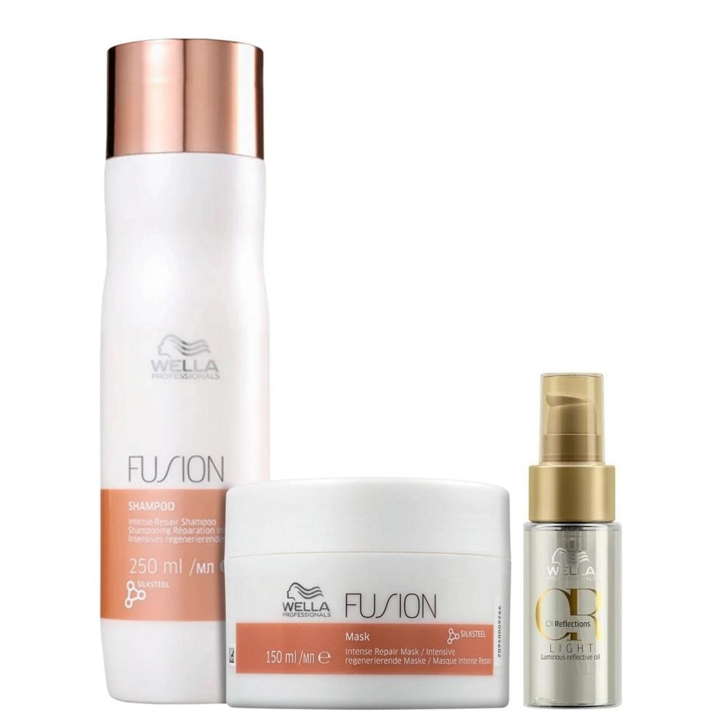 Kit Wella Professionals Fusion Reflections Light (3 Produtos)