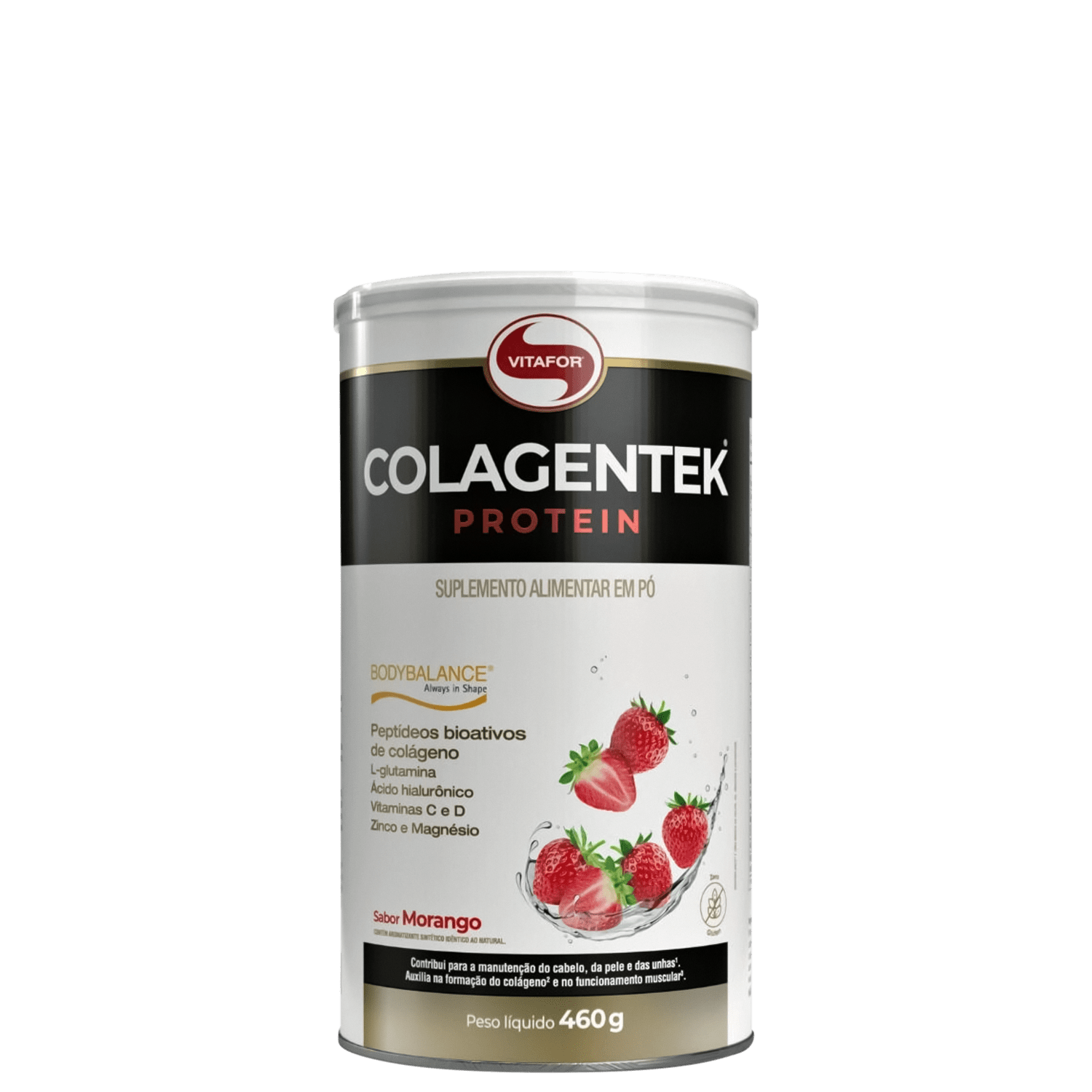 Vitafor Protein Bodybalance Morango - Suplemento Vitamínico 460g