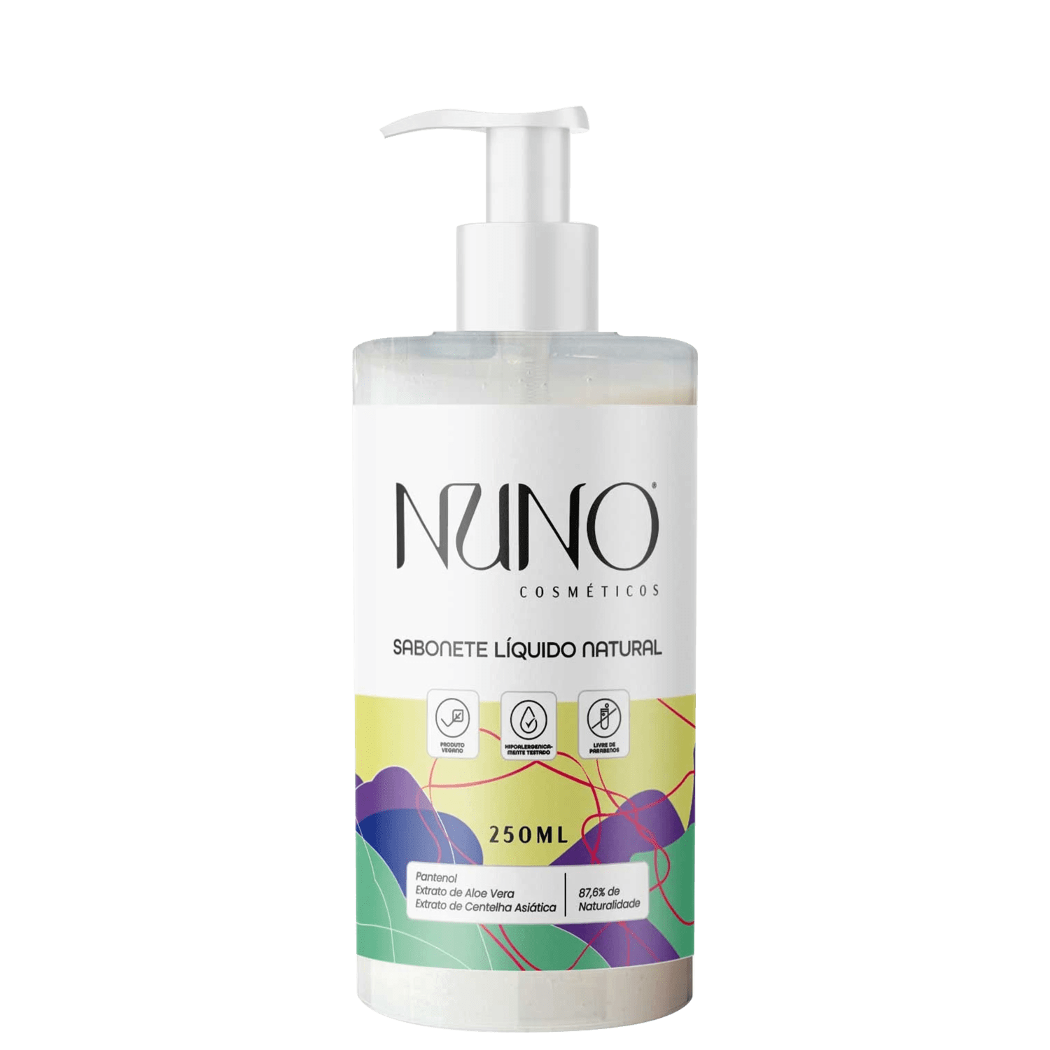 Nuno Cosméticos Naturais - Sabonete Líquido Corporal 250ml