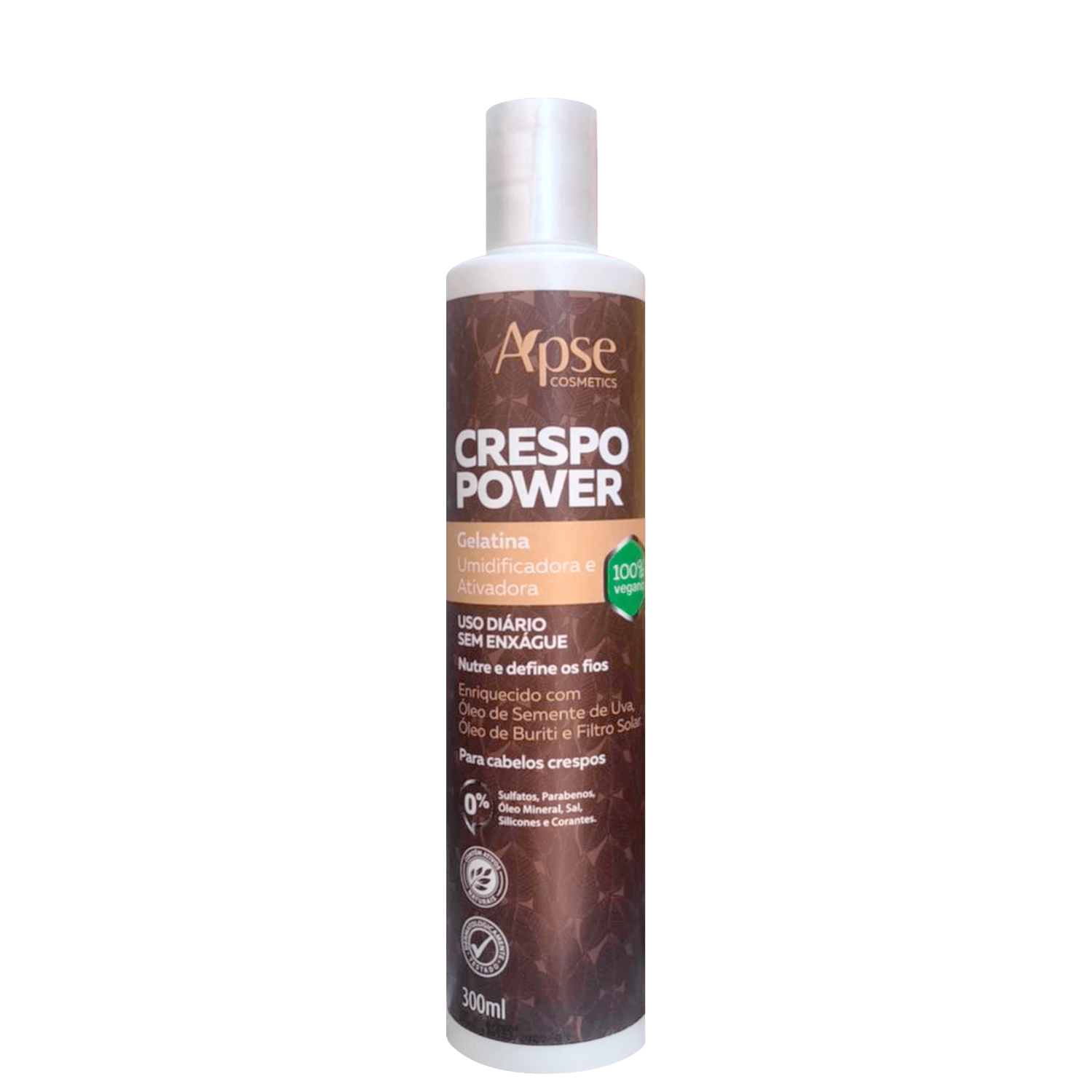 Apse Cosmetics Crespo Power - Gelatina Umidificadora e Ativadora 300ml