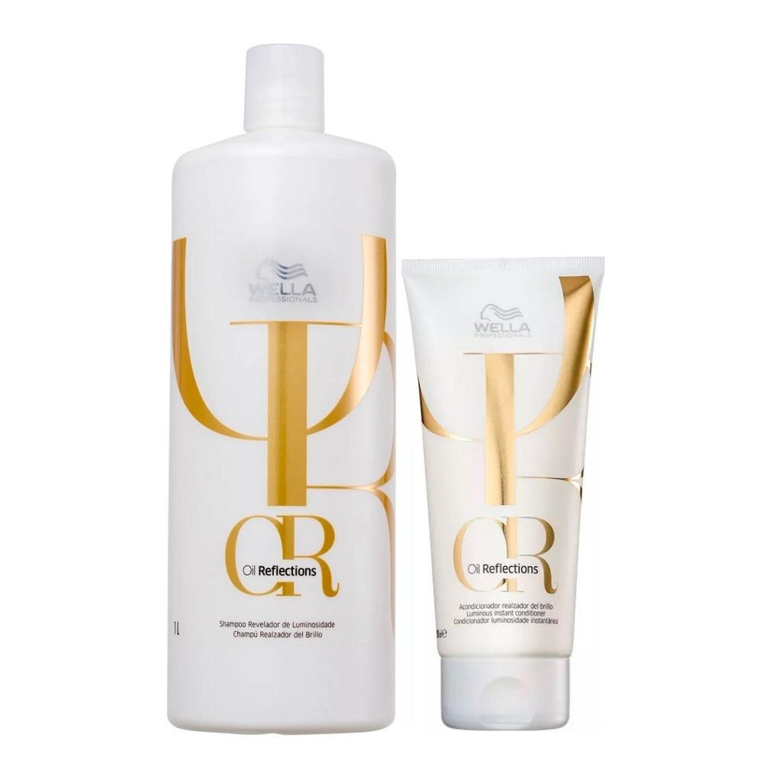 Kit Wella Professionals Oil Reflections Duo Care Salon (2 Produtos)