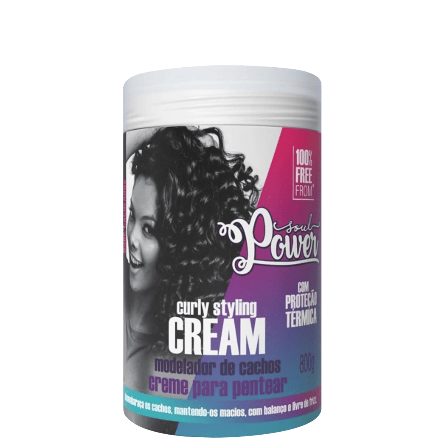 Soul Power Curly Styling Cream - Creme para Pentear 800g