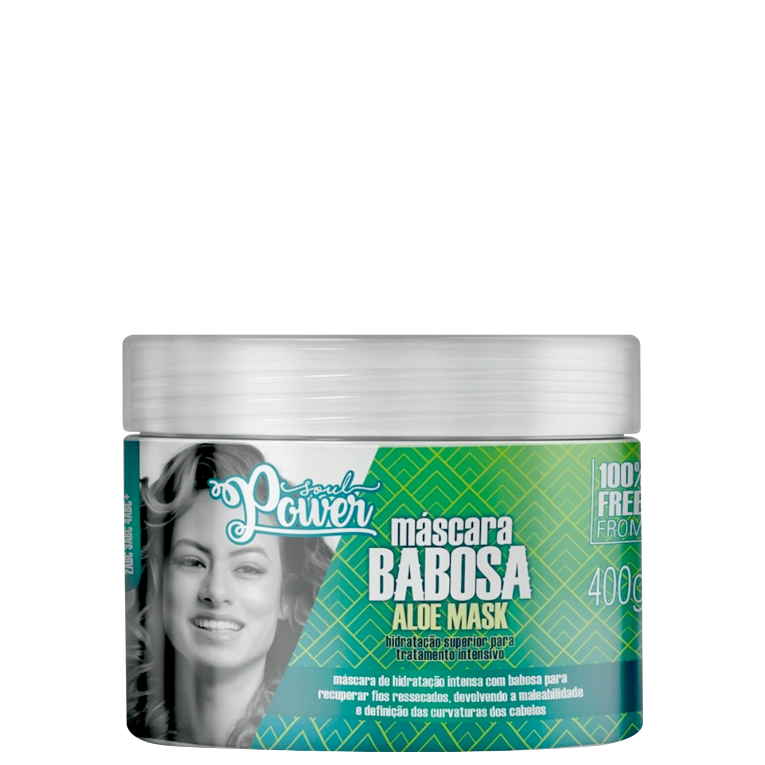 Soul Power Babosa Aloe Mask - Máscara Capilar 400g