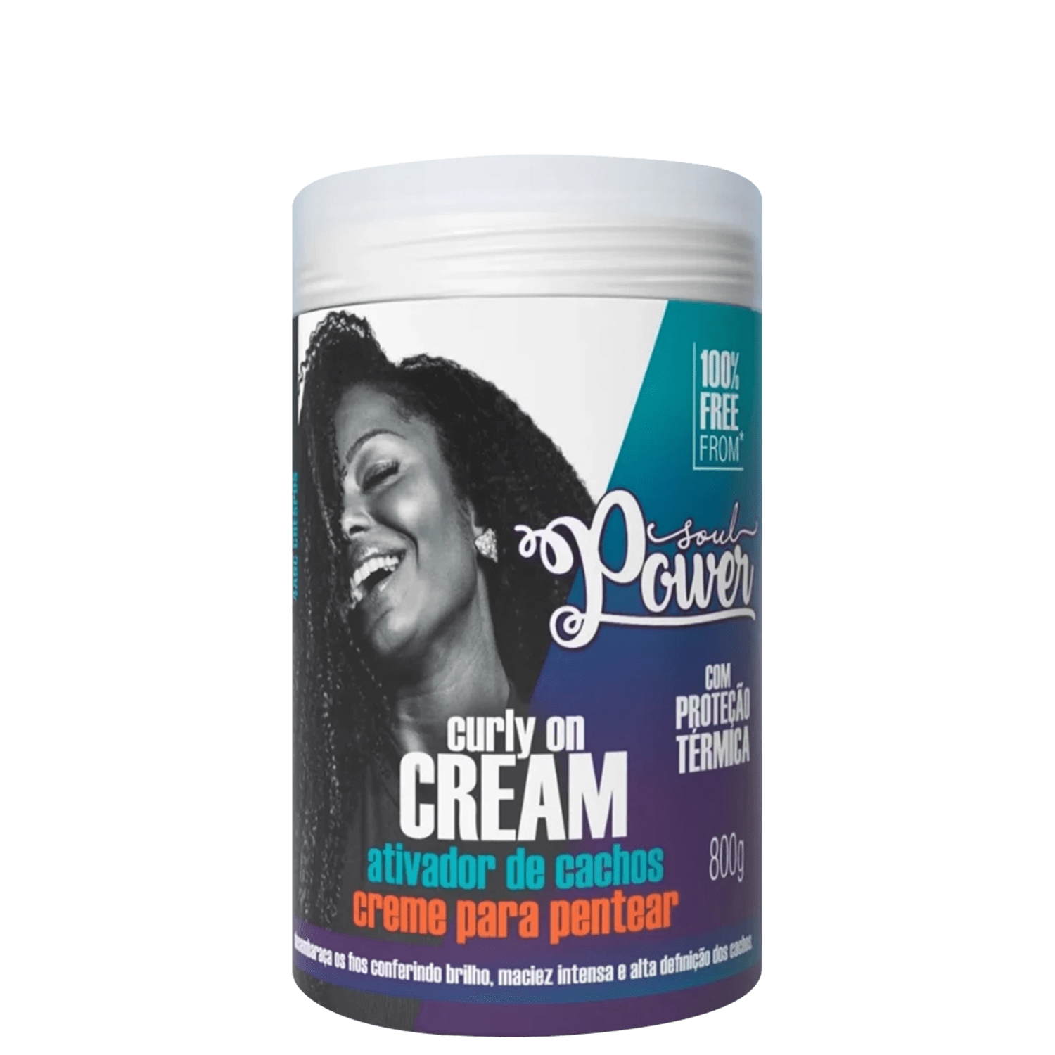 Soul Power Curly On Cream - Creme para Pentear 800g