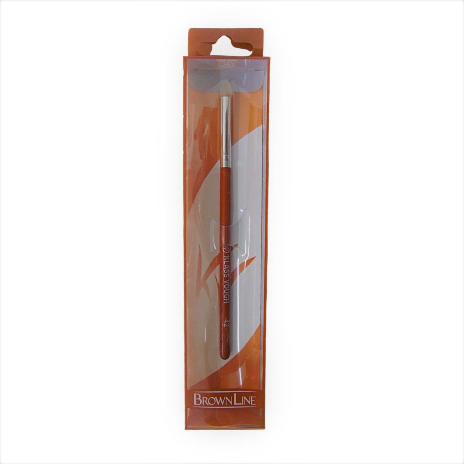 Pincel Klass Vough Brown Line Para Aplicar Glitter 42