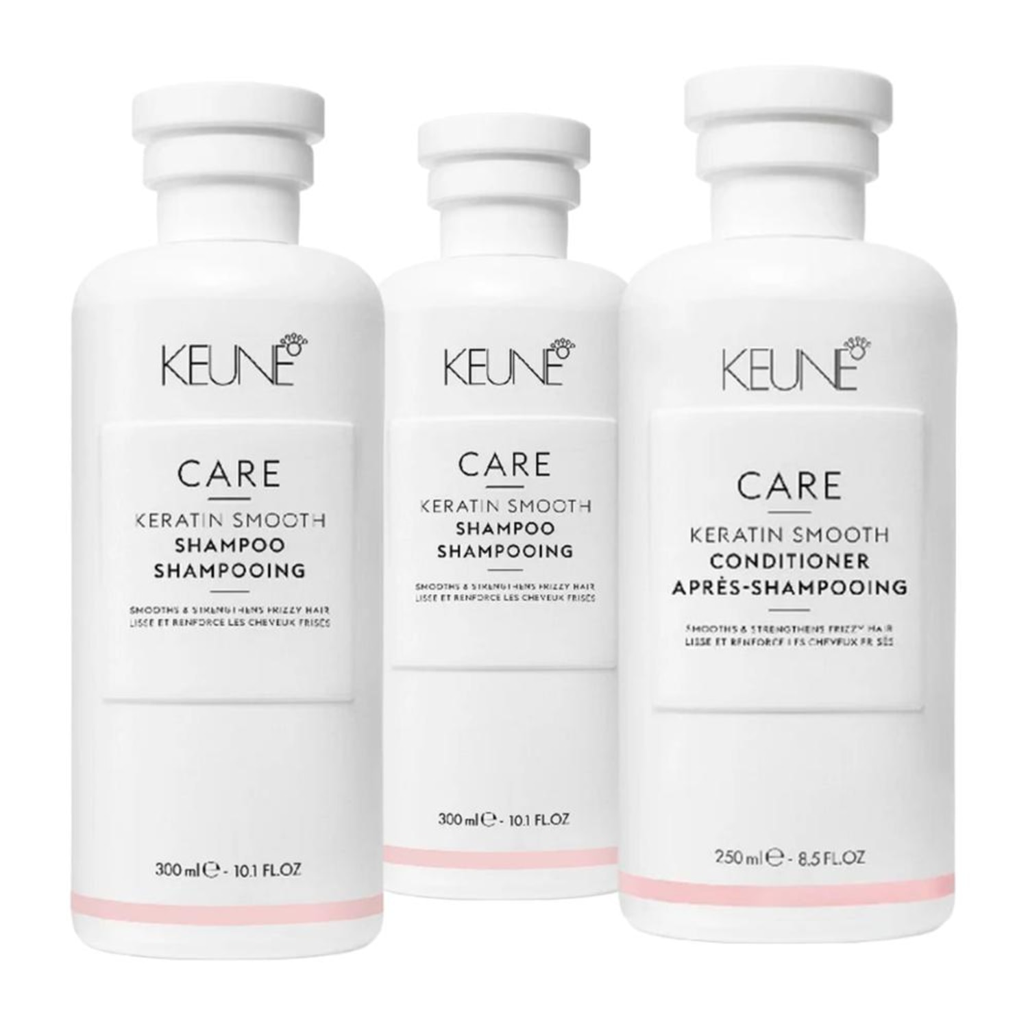 Kit Keune Care 2x Keratin Smooth Shampoo 300ml, Condicionador 250ml
