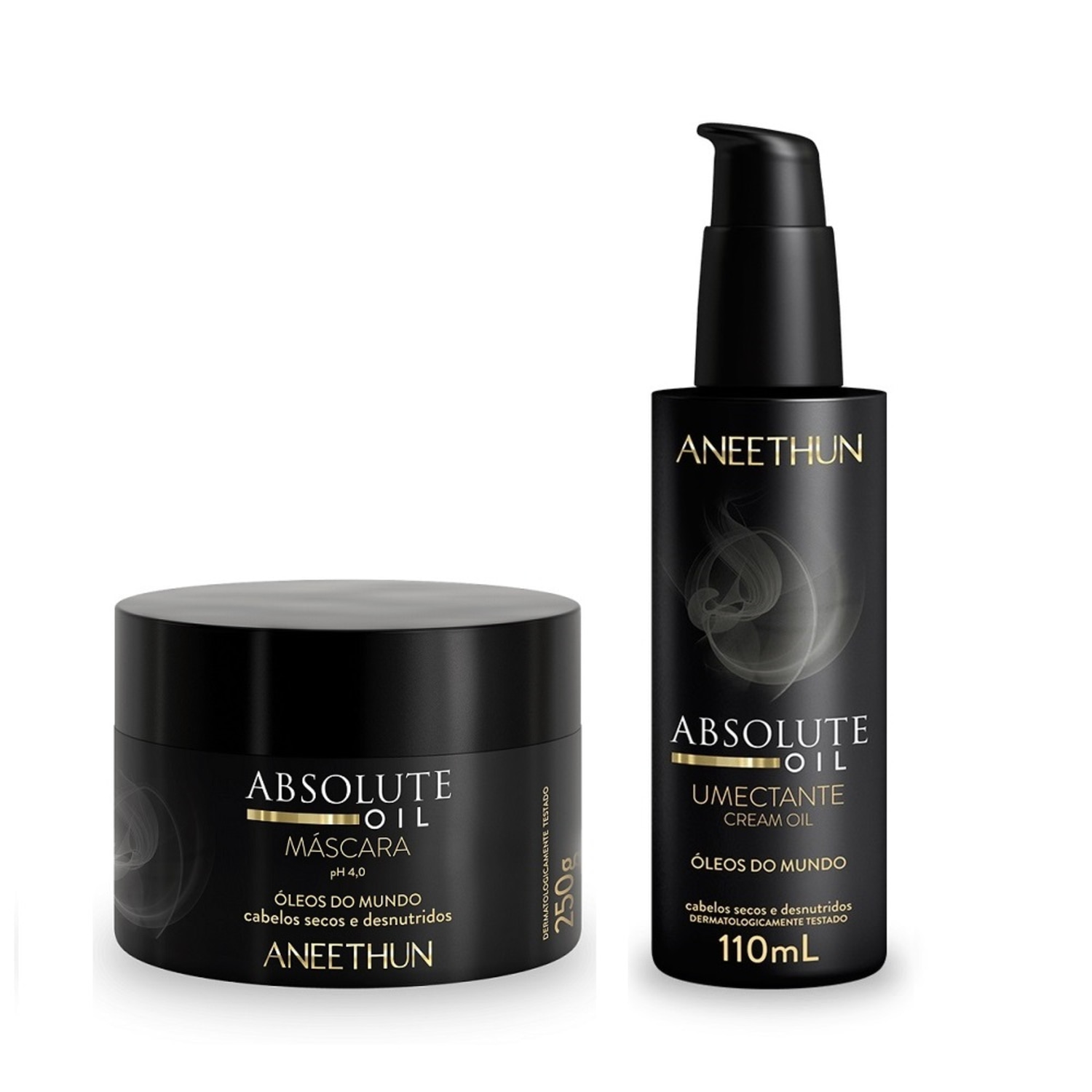 Kit Aneethun Absolute Oil Máscara 250g + Umectante 110ml