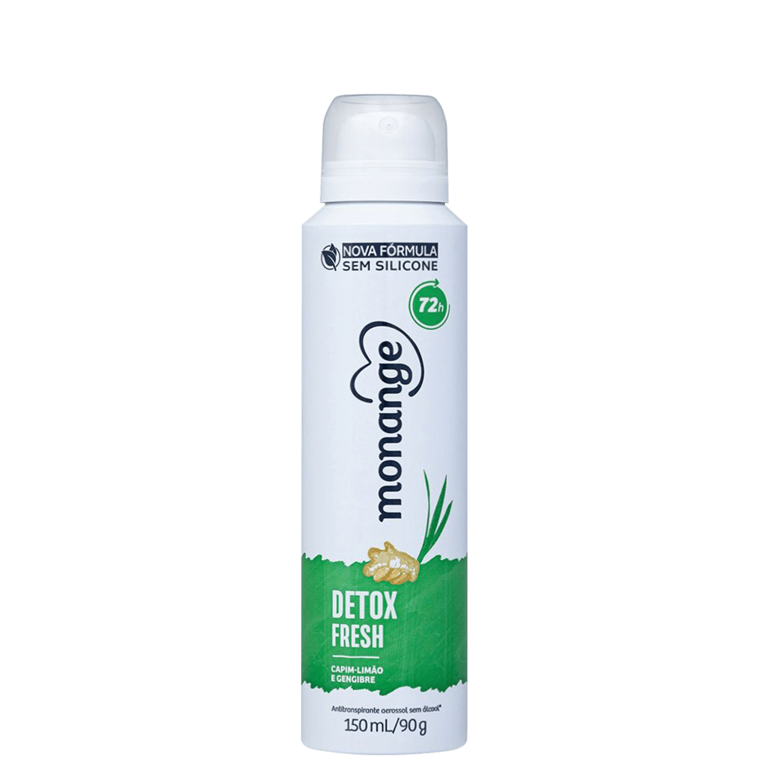 Monange Detox Fresh - Desodorante Aerossol 90g