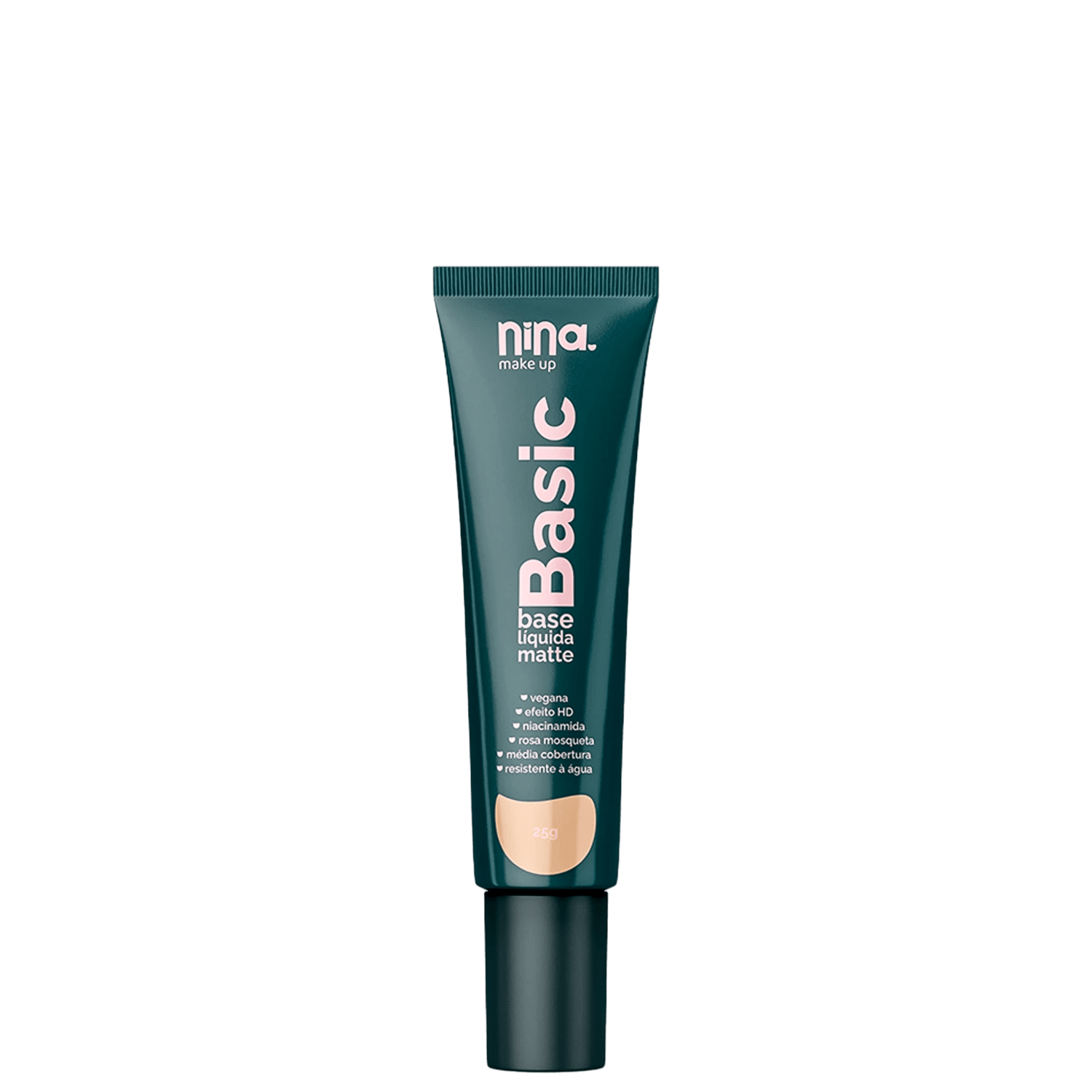 Nina Makeup Basic 01 - Base Líquida 25g