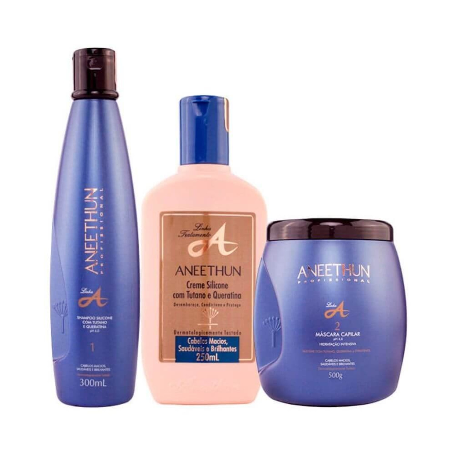 Kit Aneethun Linha A Trio Hidratante (3 Produtos)