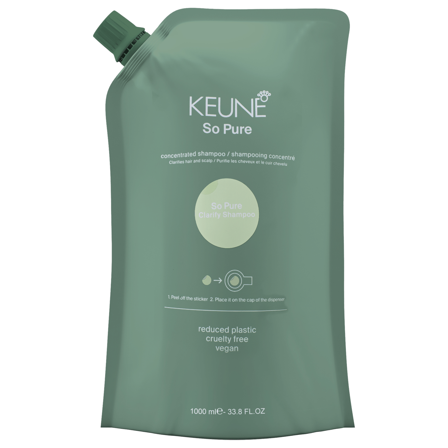 Keune So Pure Clarify Refil - Shampoo 1L