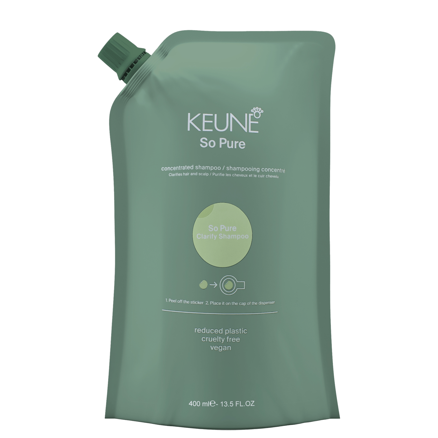 Keune So Pure Clarify Refil - Shampoo 400ml