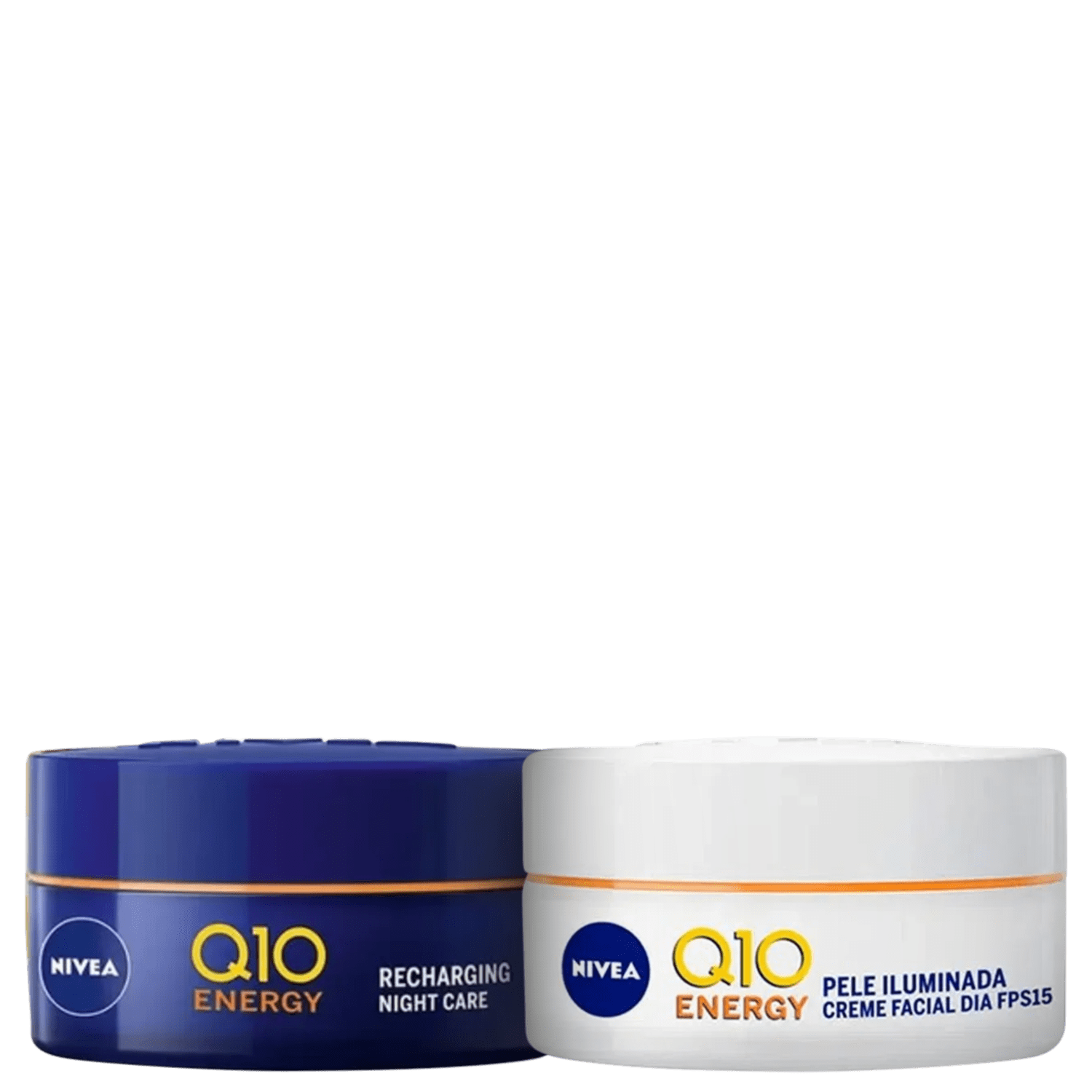 Kit Nivea Creme Facial Q10 Energy DIA + NOITE - Antissinais Vitamina C