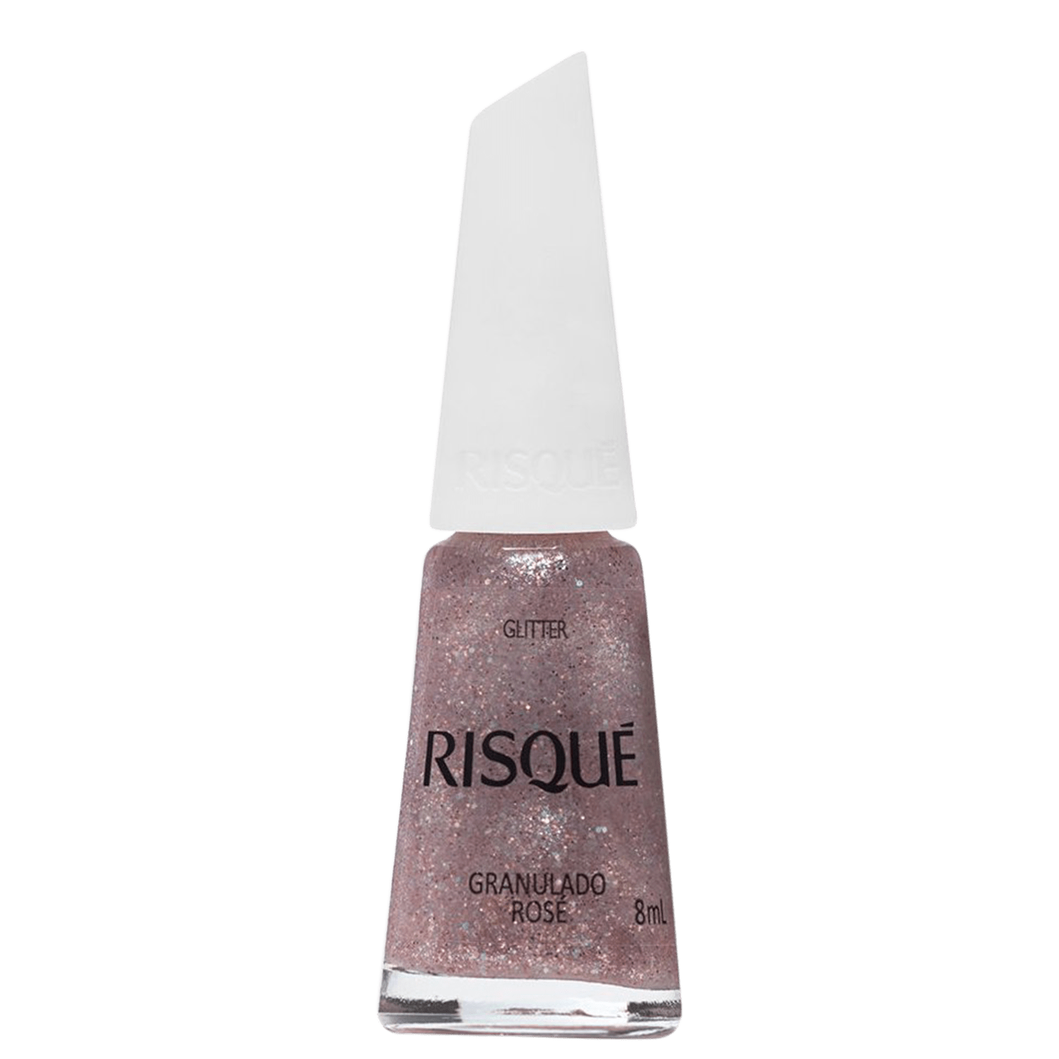 Risqué Granulado Rosé - Esmalte Glitter 8ml
