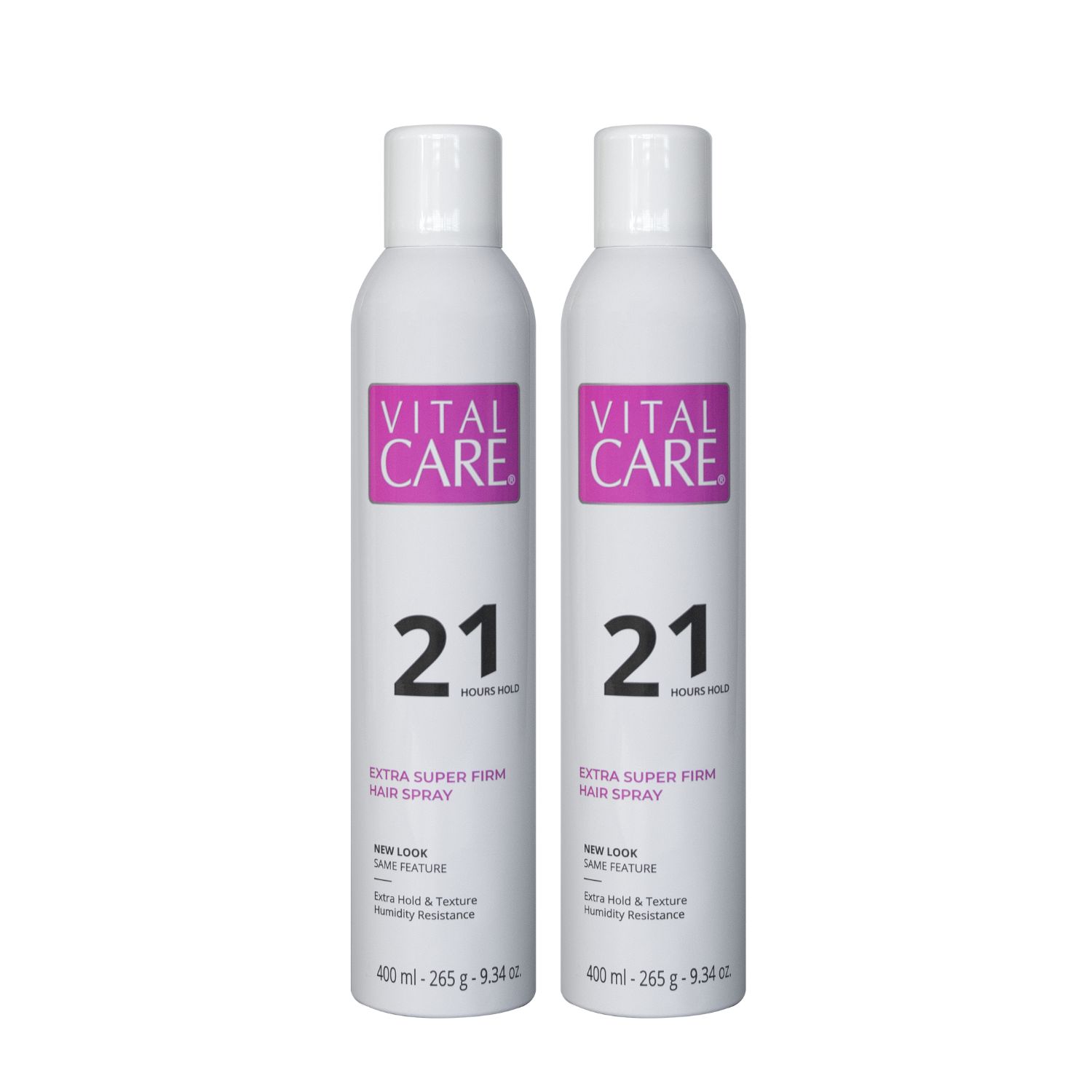 Kit Hair Spray Vital Care 21h, 283g (com 2 unidades)
