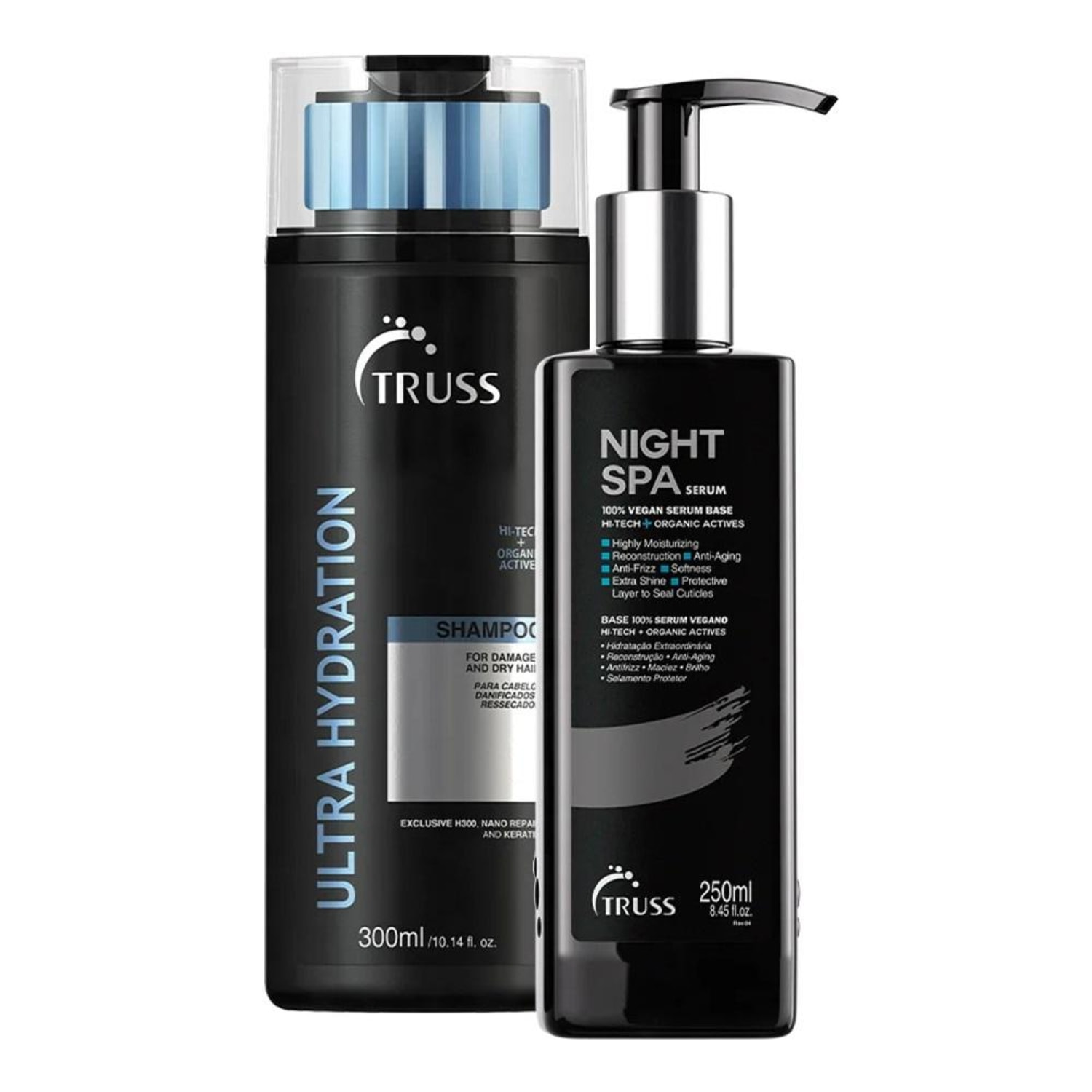 Kit TRUSS Ultra Hydration + Night Spa Duo (2 Produtos)