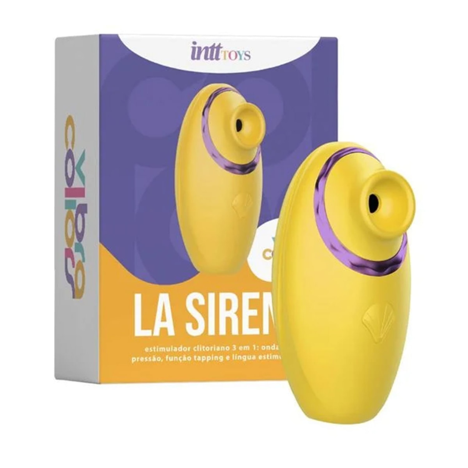 Intt Vibra Collors La Sirena - Estimulador Clitoriano