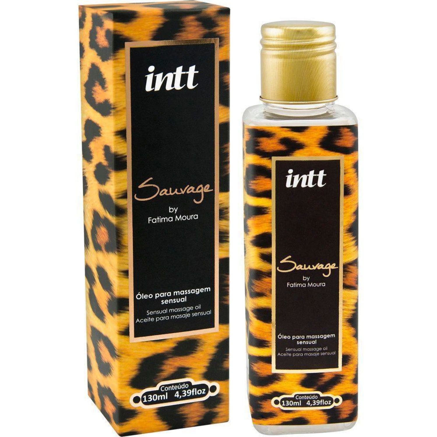 Intt Sauvage by Fatima Moura - Óleo para Massagem 130ml