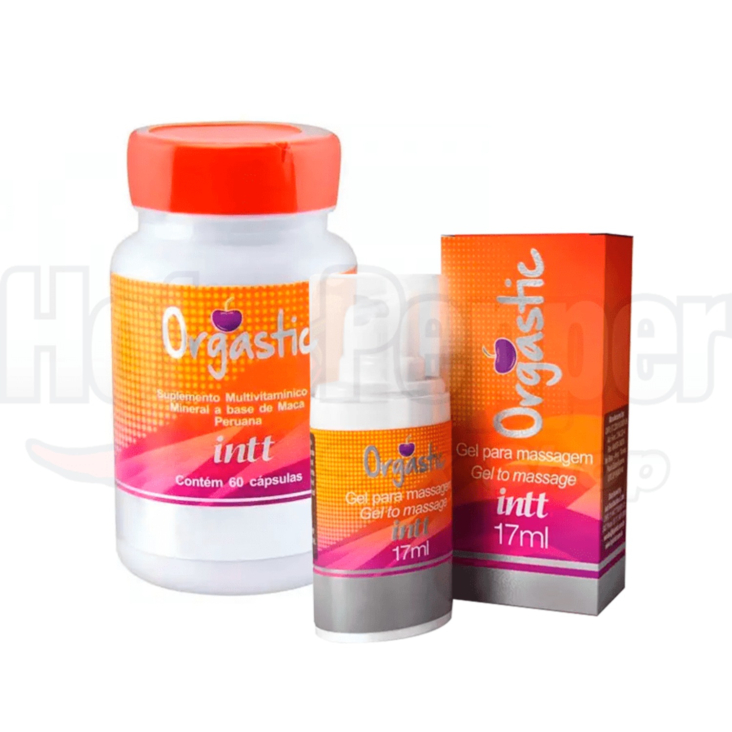Kit Intt Orgastic Feminino Duo (2 Produtos)