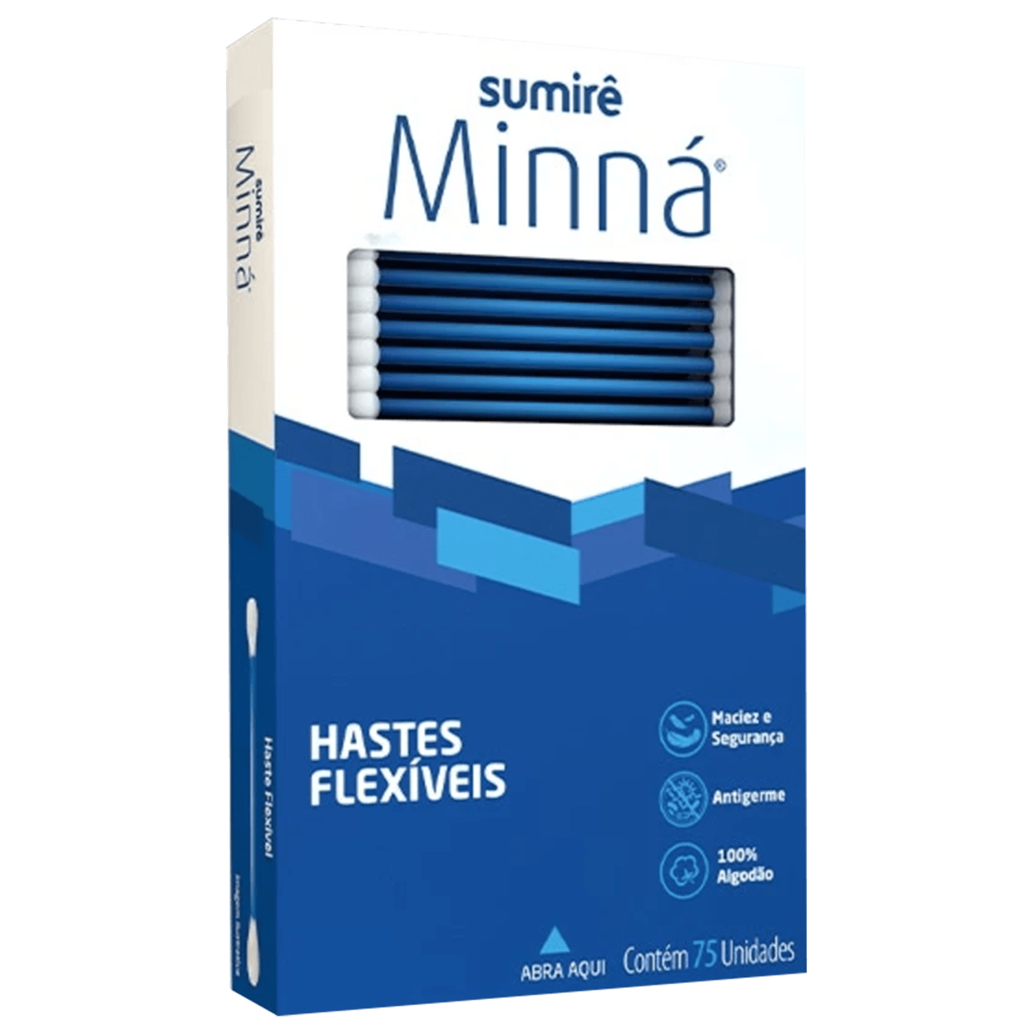 Minná – Hastes Flexíveis Tradicionais (75 Unidades)