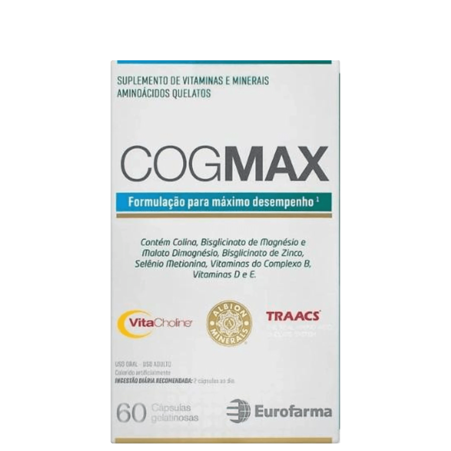 Suplemento Vitaminico Cogmax 60caps