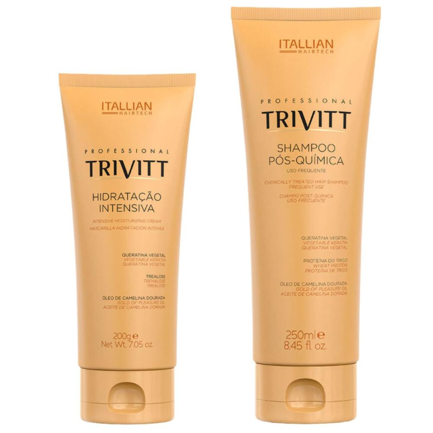 Kit Itallian Hairtech Professional Trivitt Duo Care Day (2 Produtos)