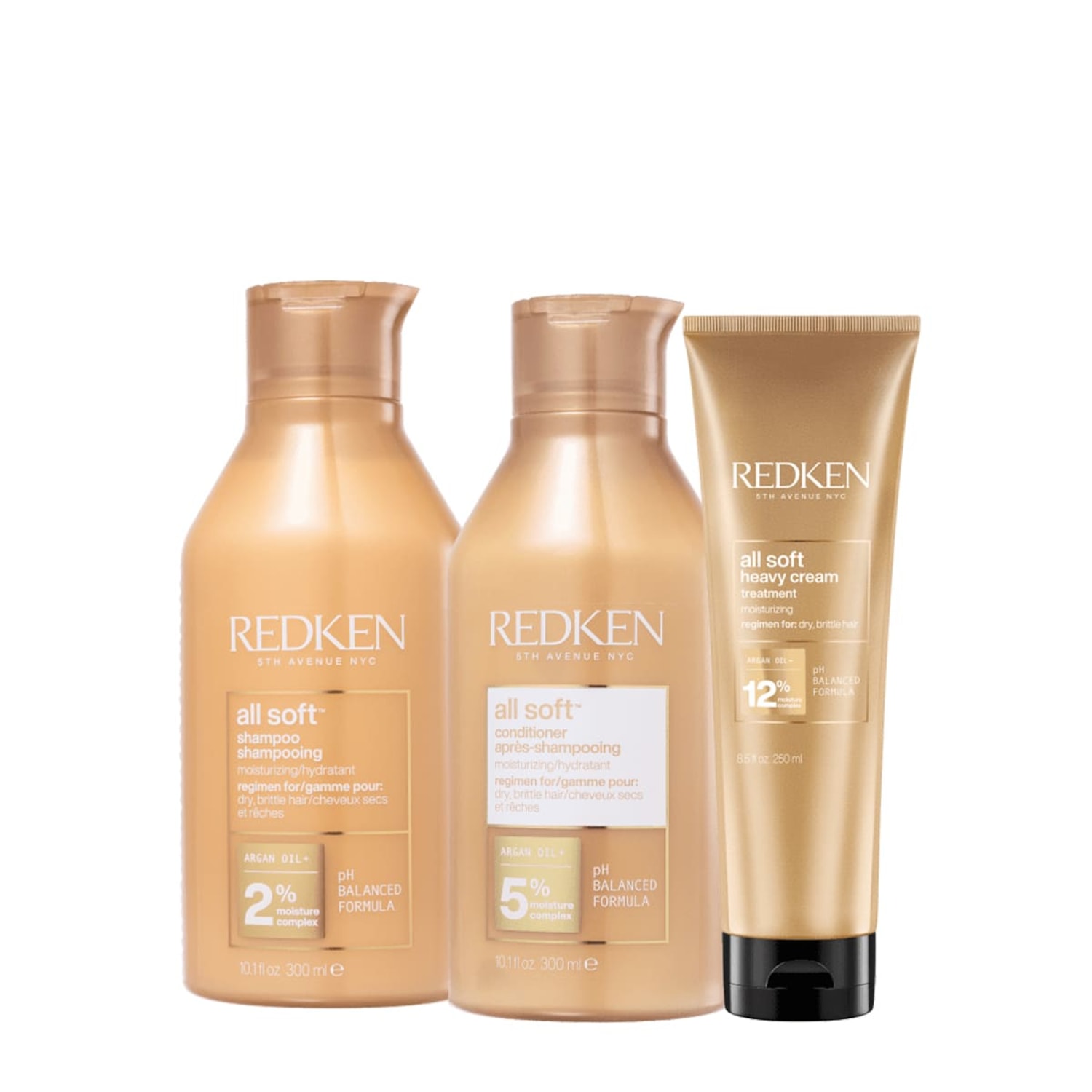 Kit Redken All Soft Home Care Trio (3 produtos)