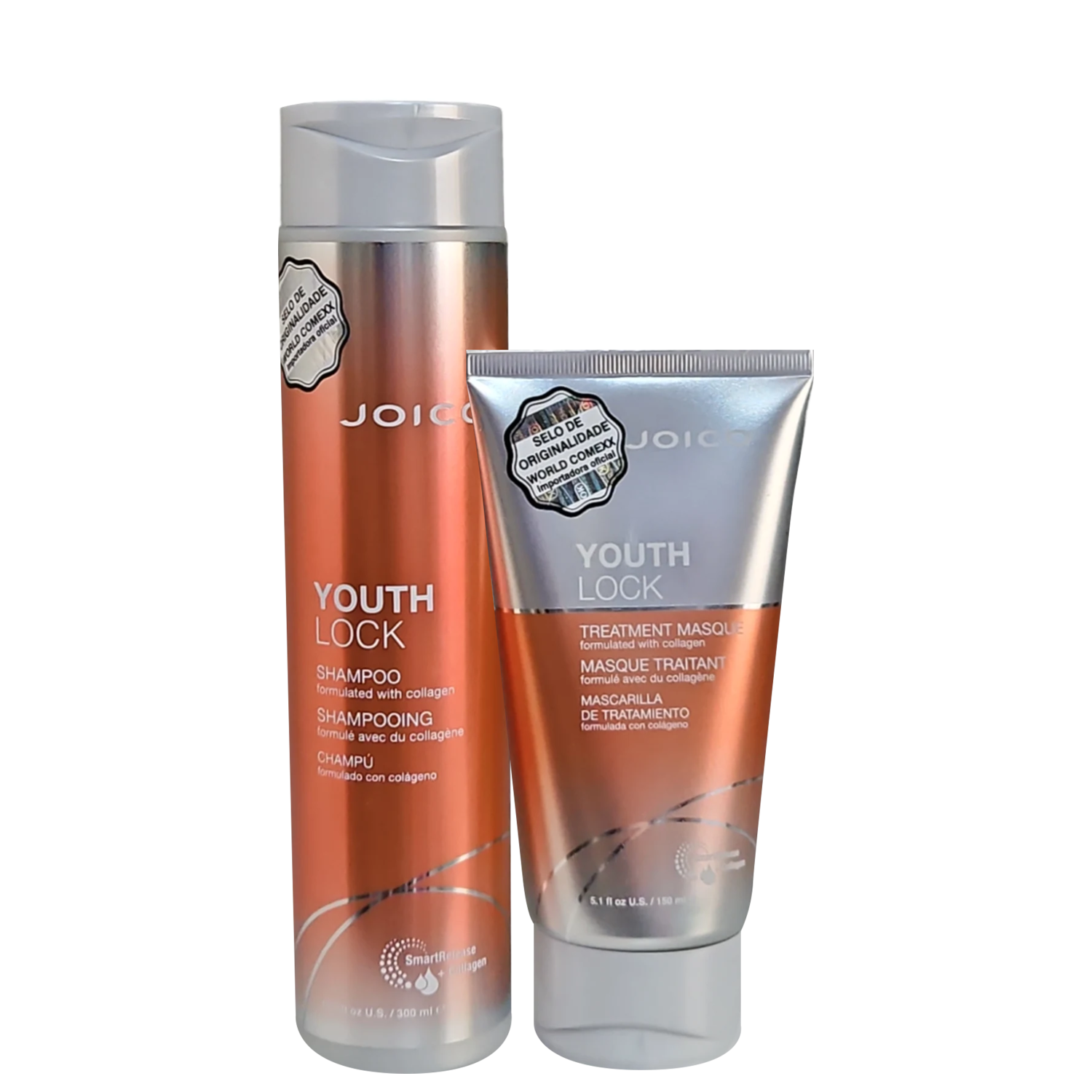 Kit Joico Youthlock Collagen (2 Produtos)