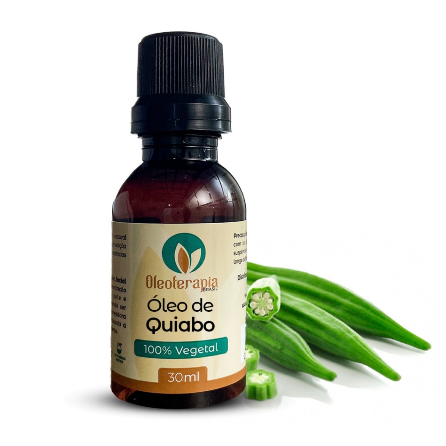 Oleoterapia Brasil Quiabo - Óleo Vegetal 30ml