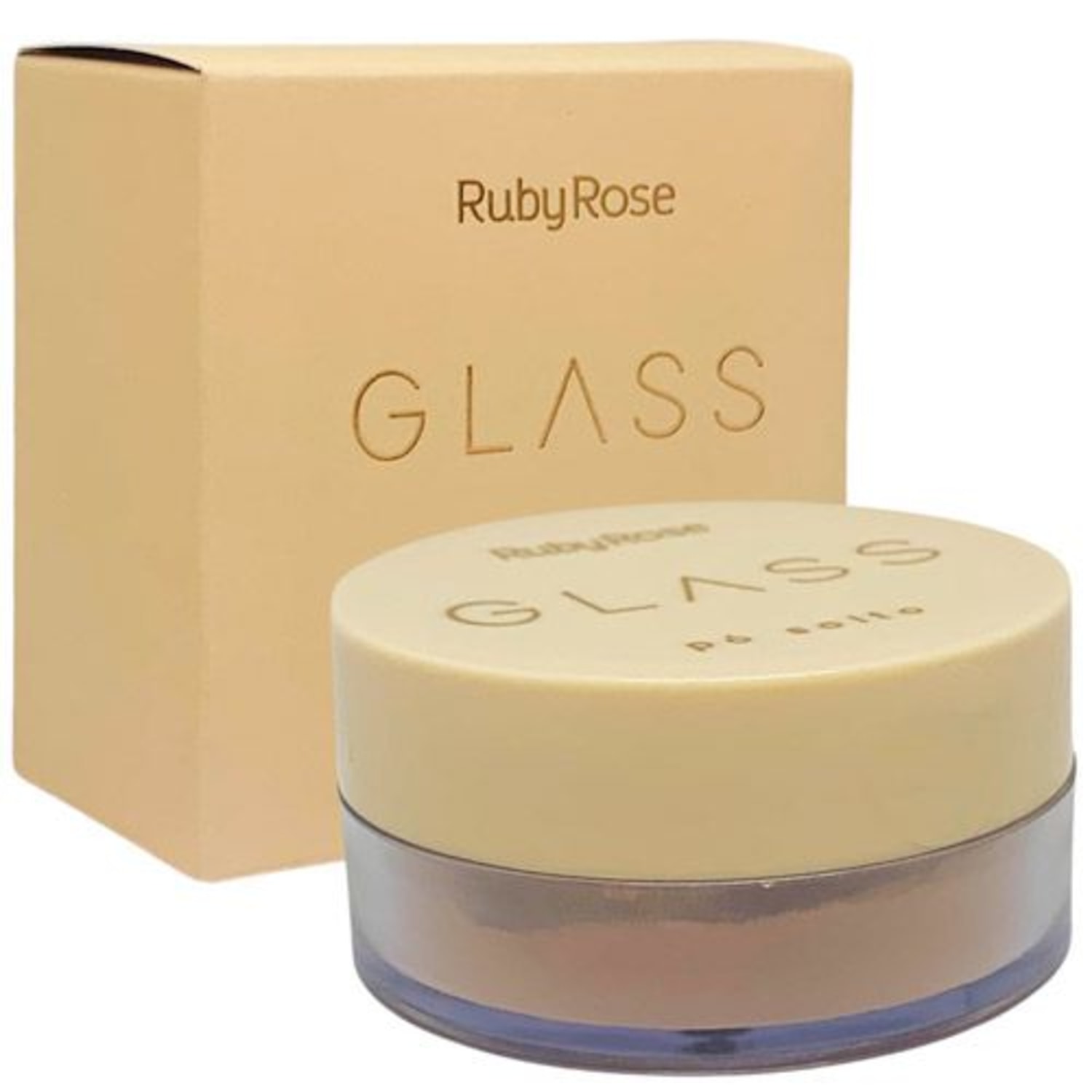 Ruby Rose Glass GPM03 - Pó Solto 15g