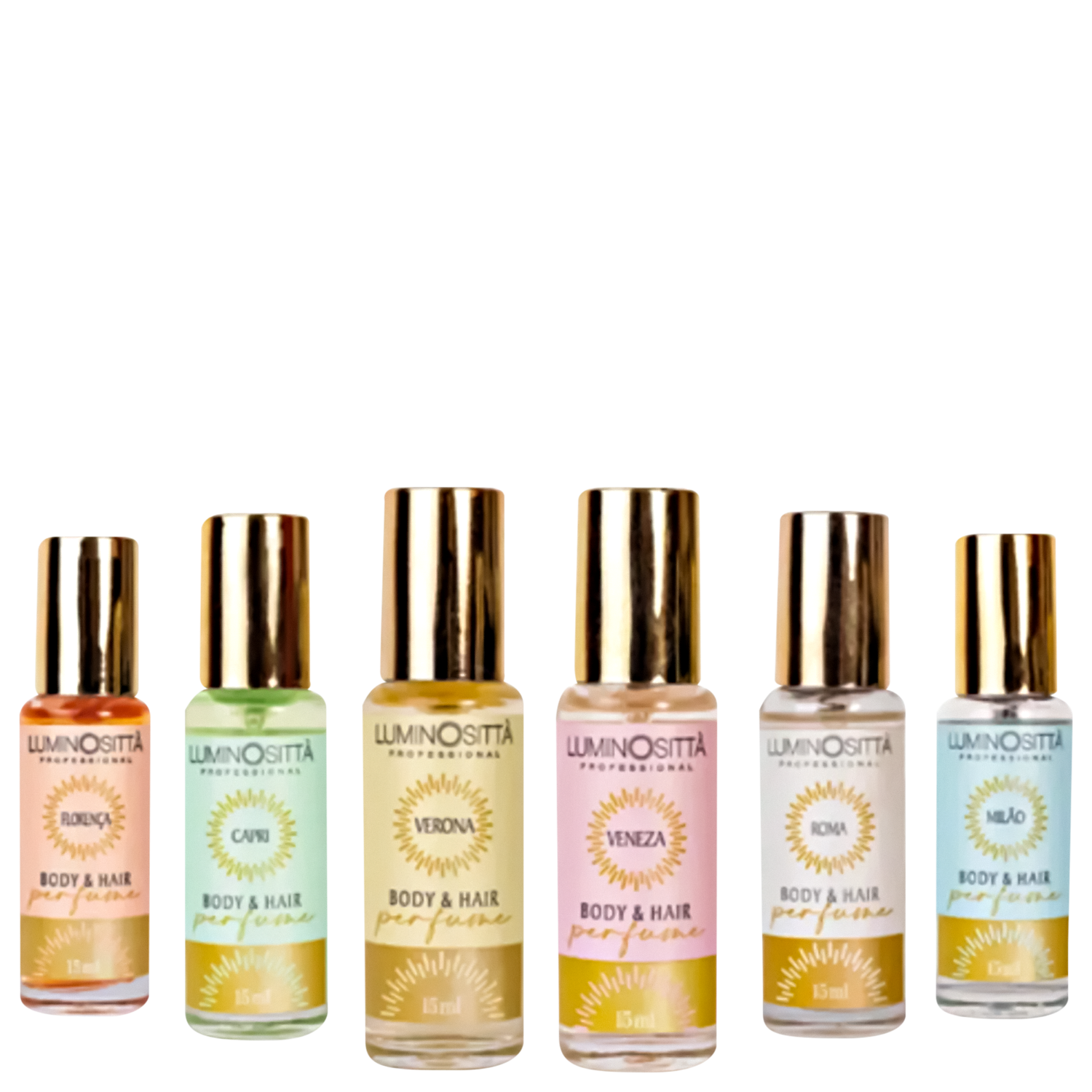 Kit Luminosittà Professional Body & Hair Six Mini (6 Produtos)