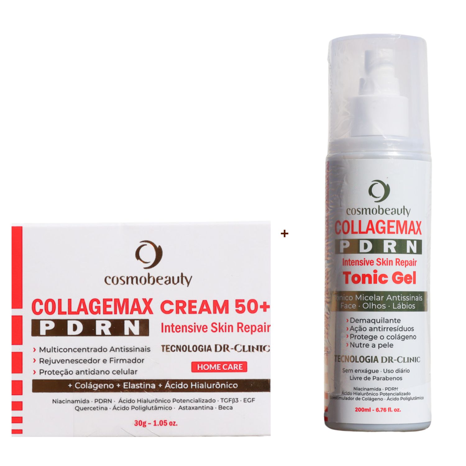 Kit Cosmobeauty Collagemax PDRN Facial (2 Produtos)