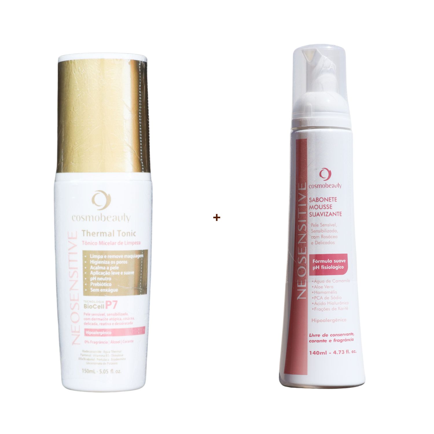 Kit Cosmobeauty Neosensitive Pele Sensível (2 Produtos)