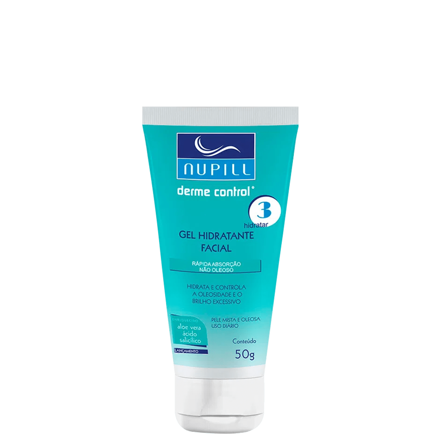 Nupill Derme Control - Gel Hidratante Facial 50g