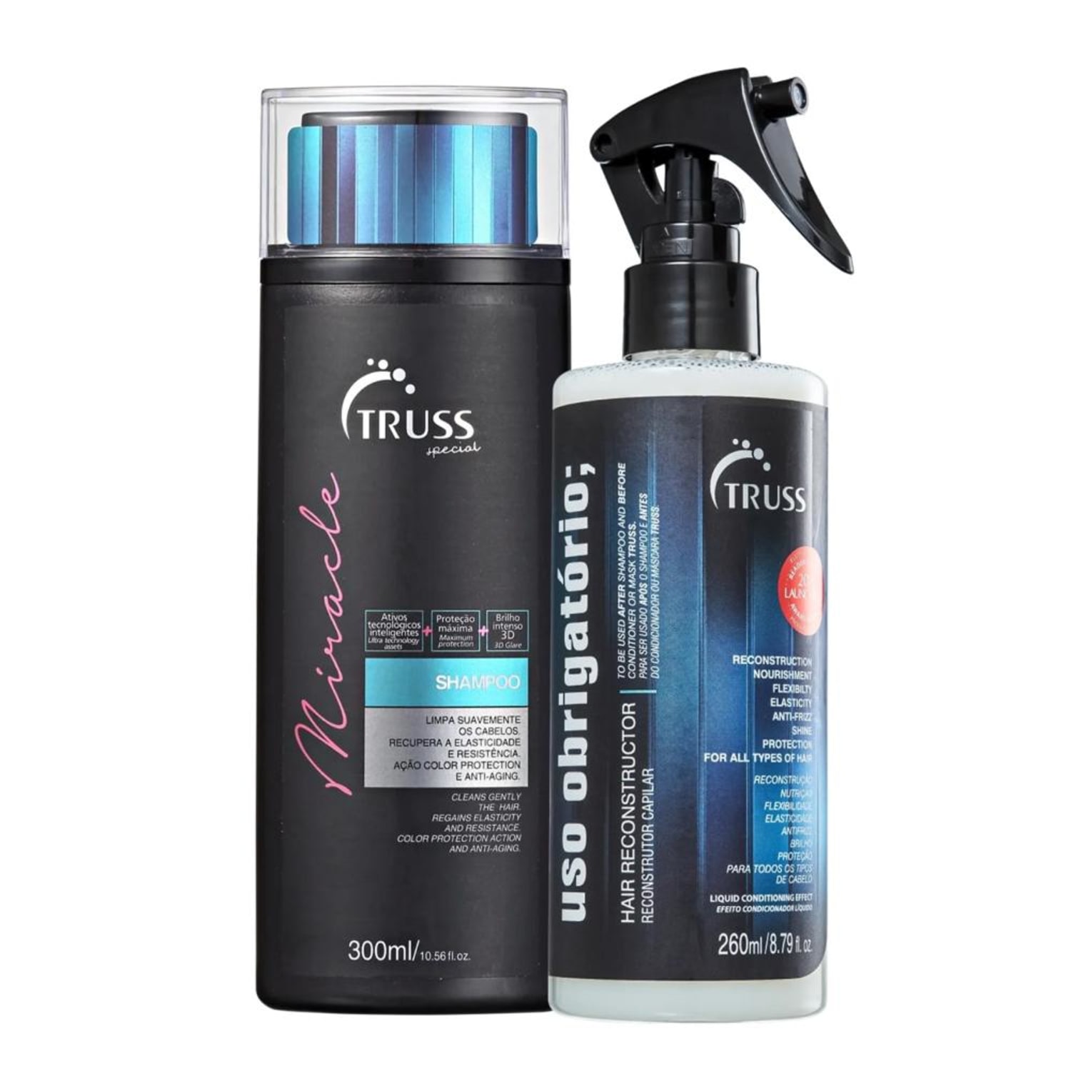 Kit TRUSS Miracle Reconstrutor (2 Produtos)