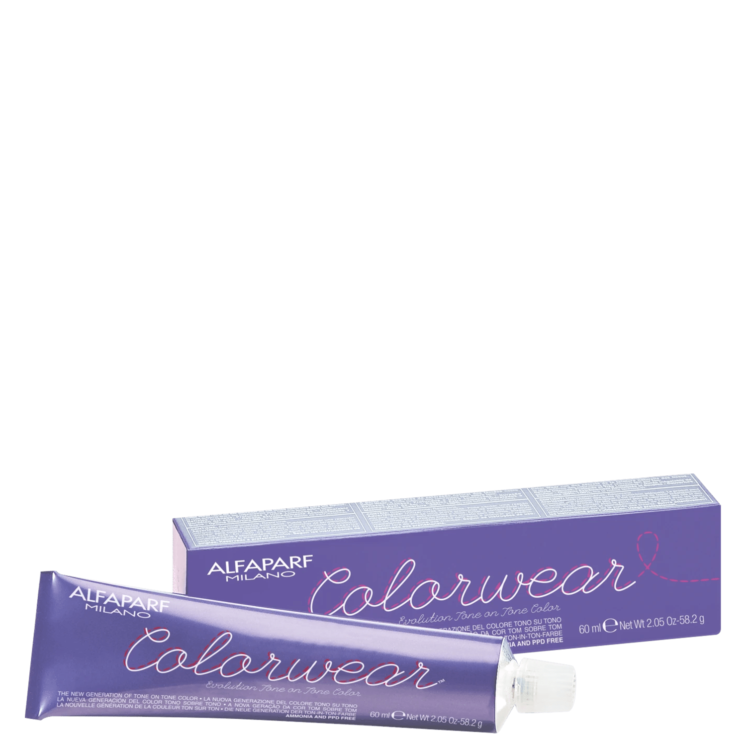 Alfaparf Milano Color Wear Coloração 8.44 Louro Claro Cobre Intenso 60ml