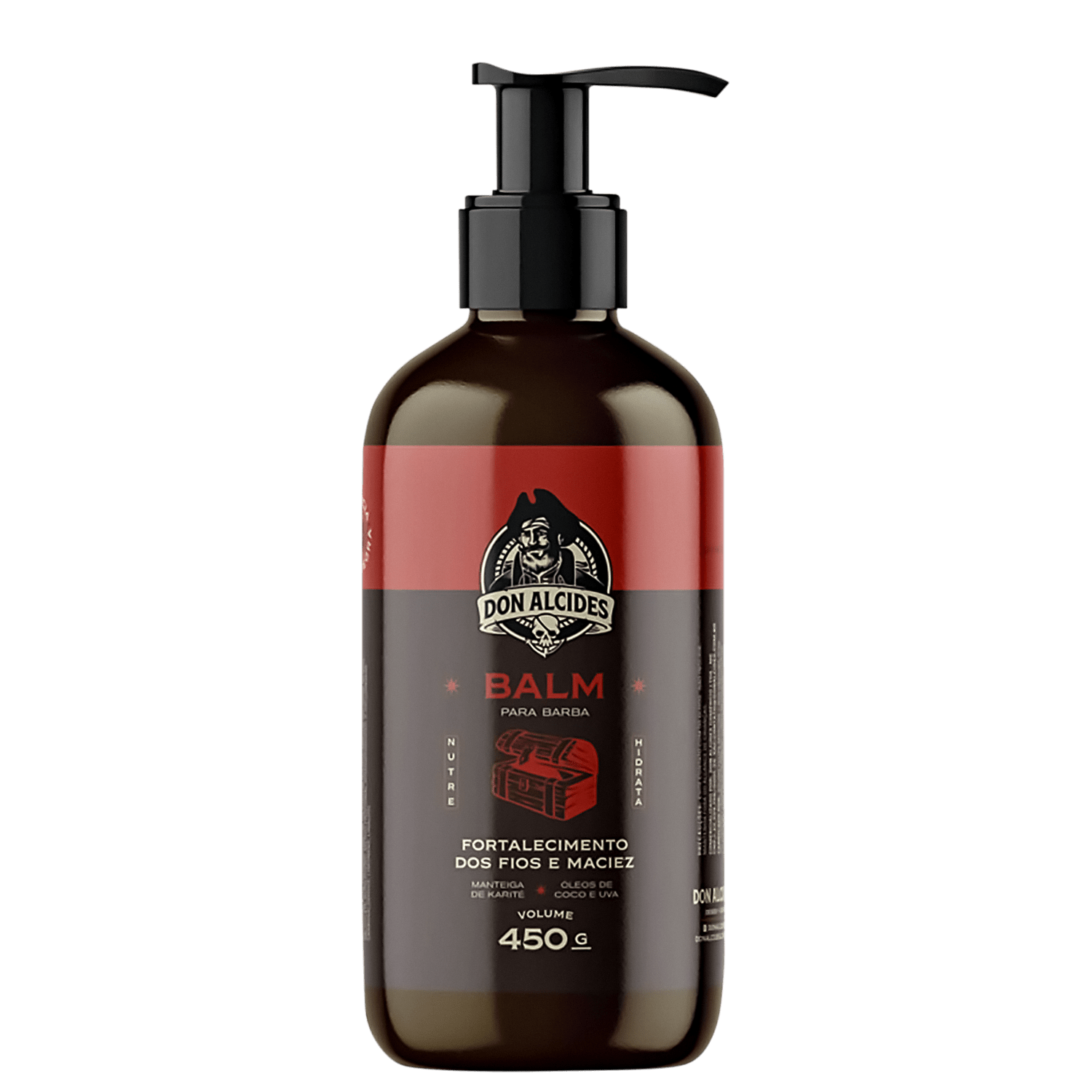 Don Alcides Barba Negra - Bálsamo para Barba 450g