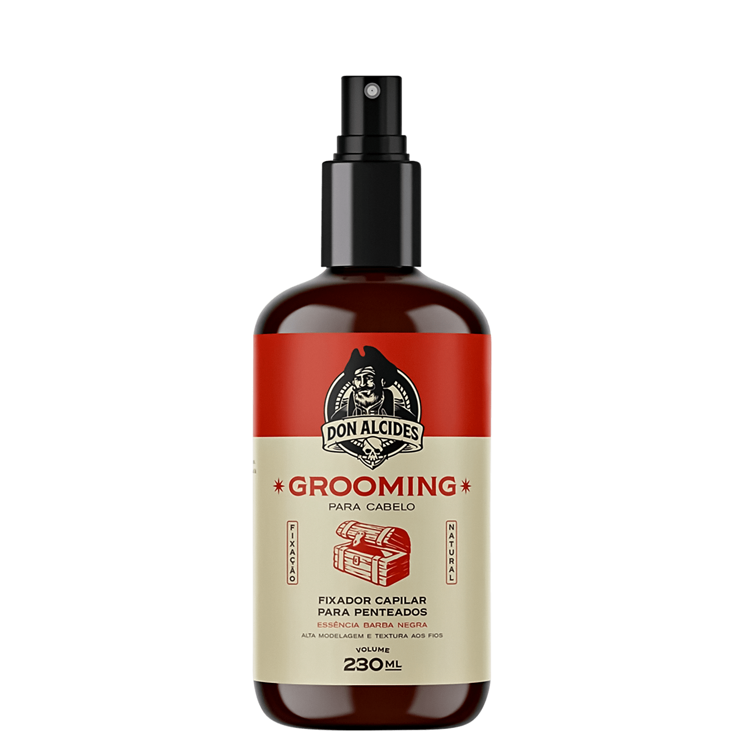 Don Alcides Grooming Barba Negra - Fixador Capilar 230ml