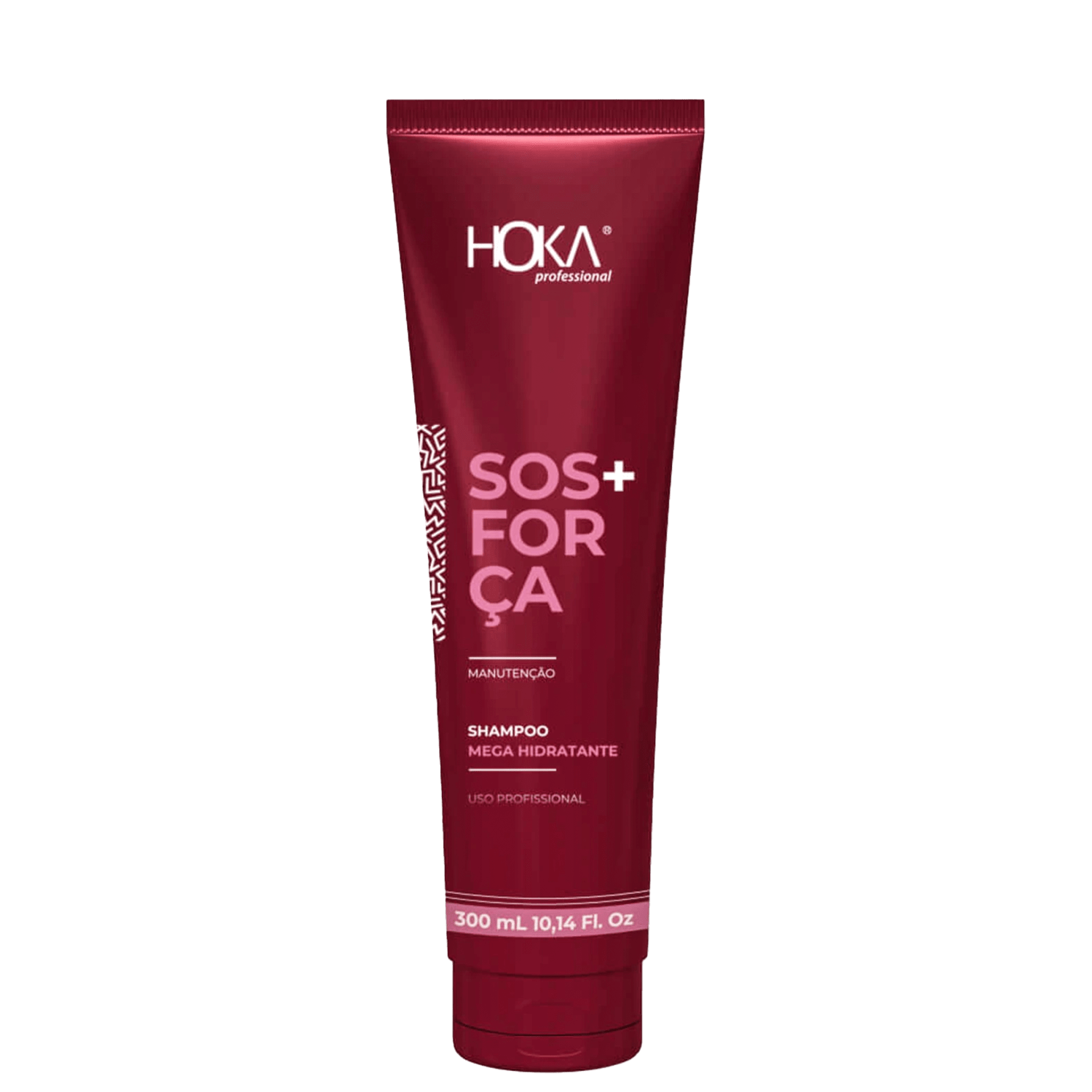 Hoka Cosméticos S.O.S + Força Mega Hidratante - Shampoo 300ml